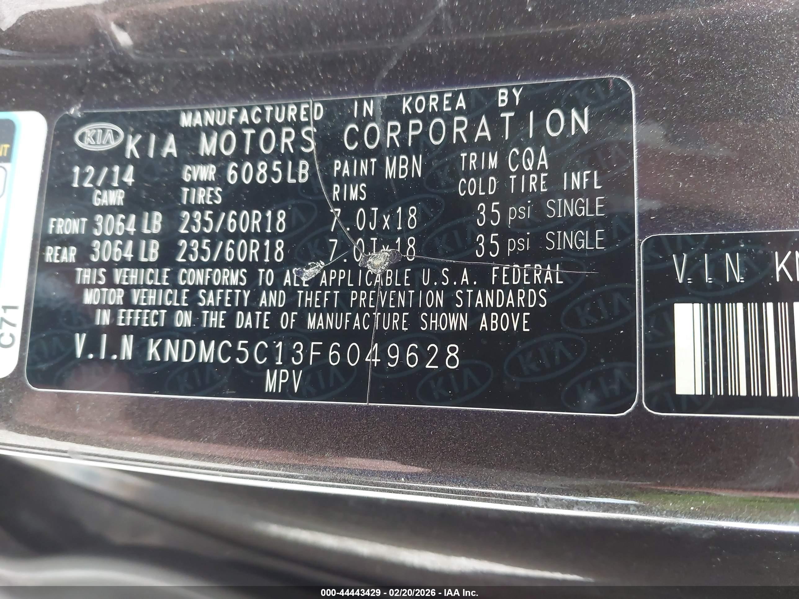 KIA SEDONA image 9