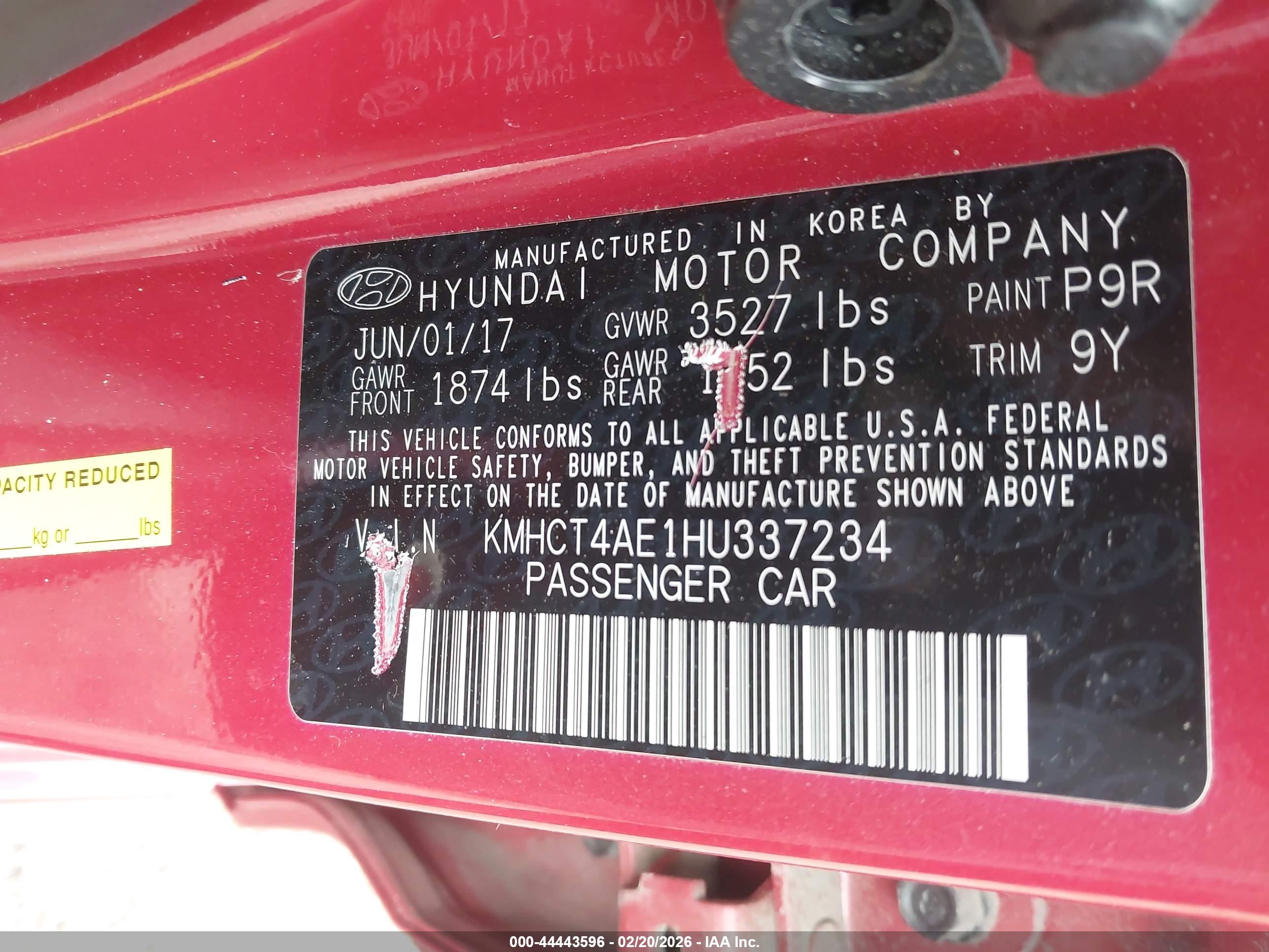 HYUNDAI ACCENT image 9