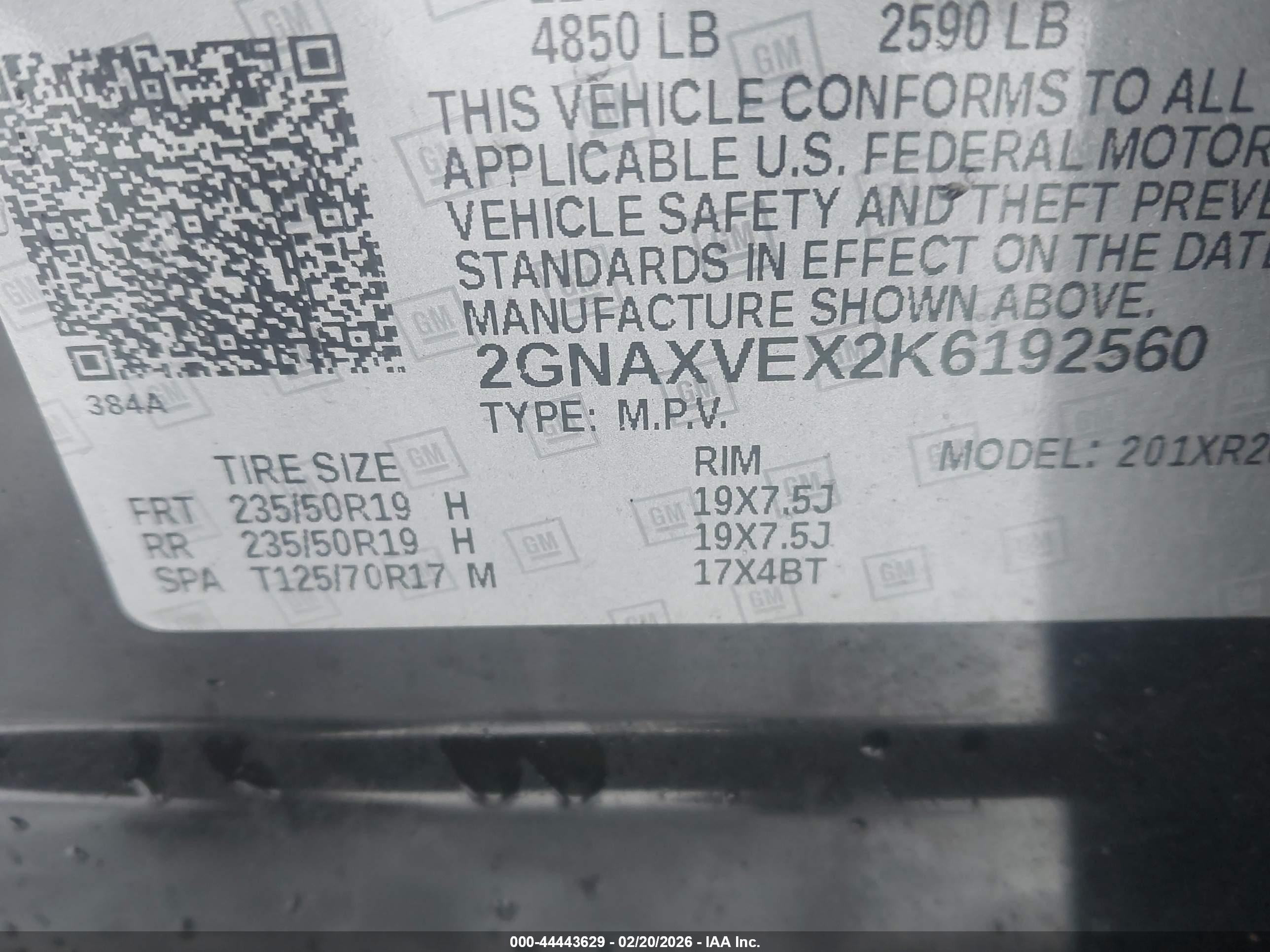 CHEVROLET EQUINOX image 9