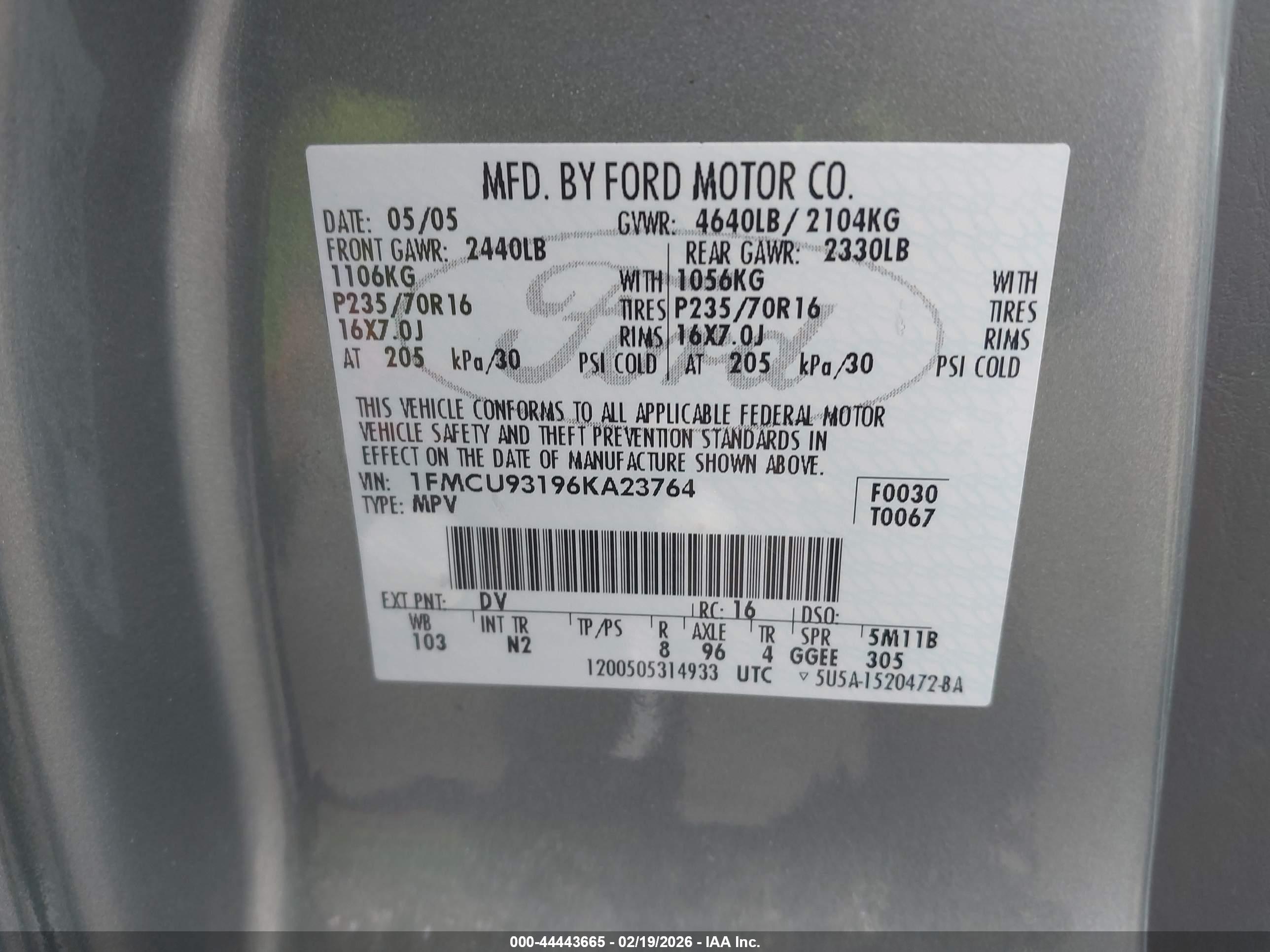 FORD ESCAPE image 9