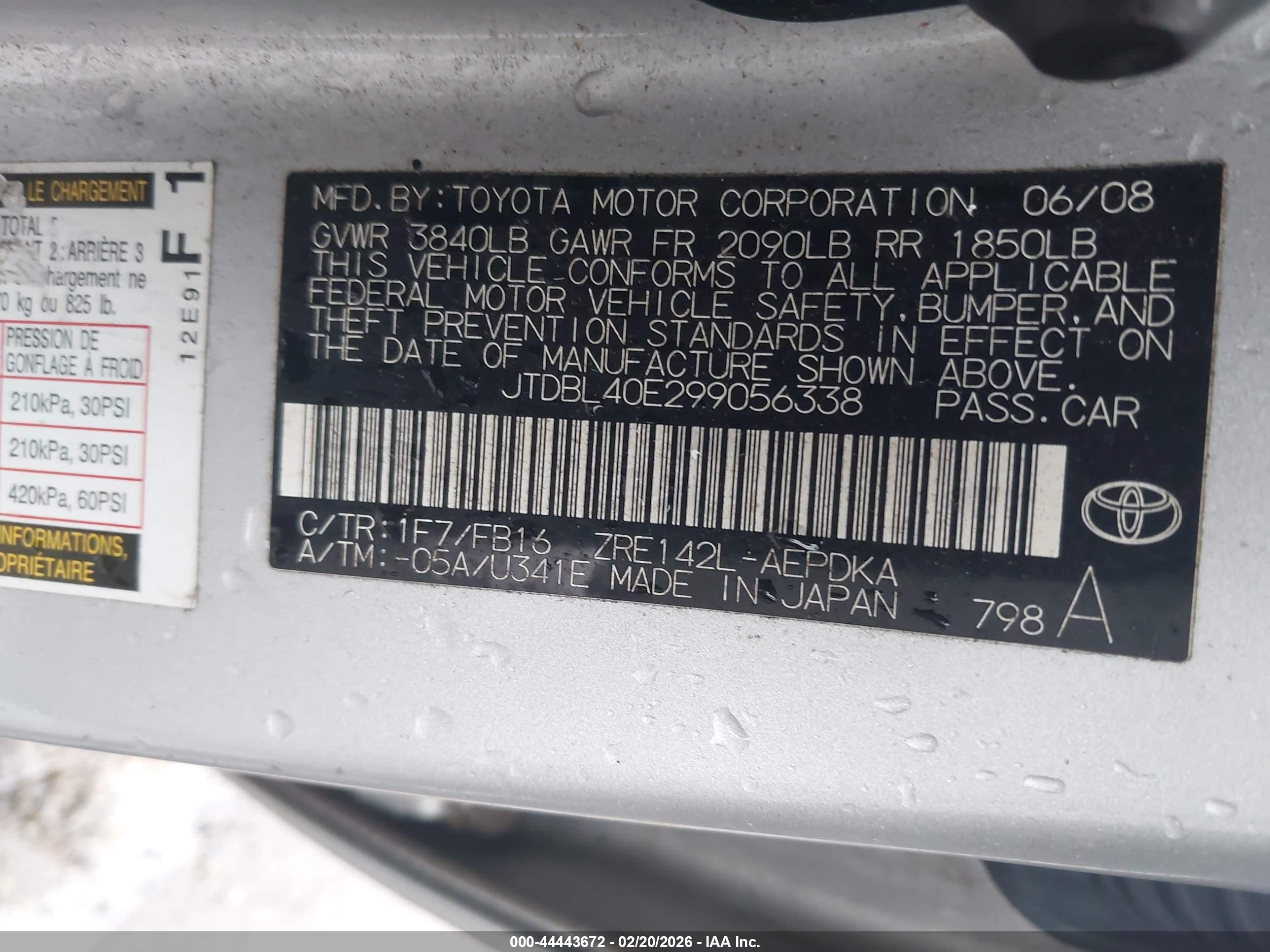 TOYOTA COROLLA image 9
