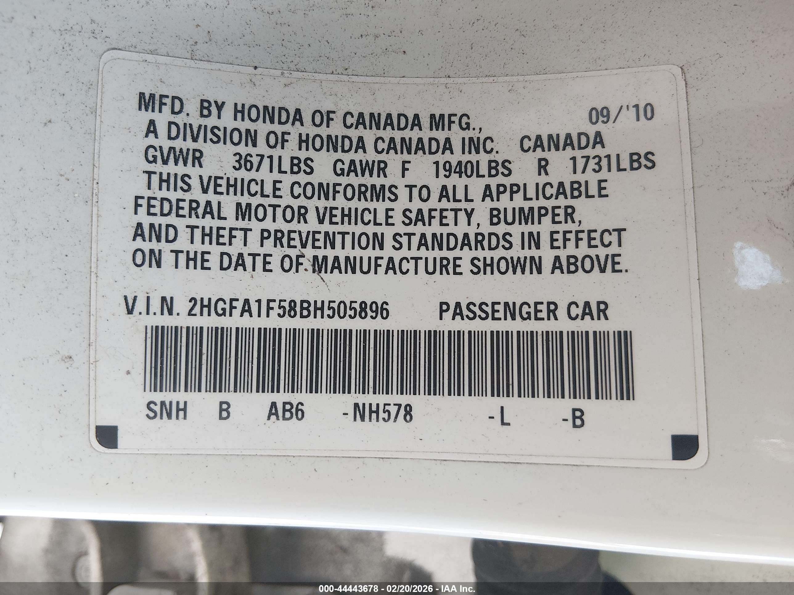 HONDA CIVIC image 9