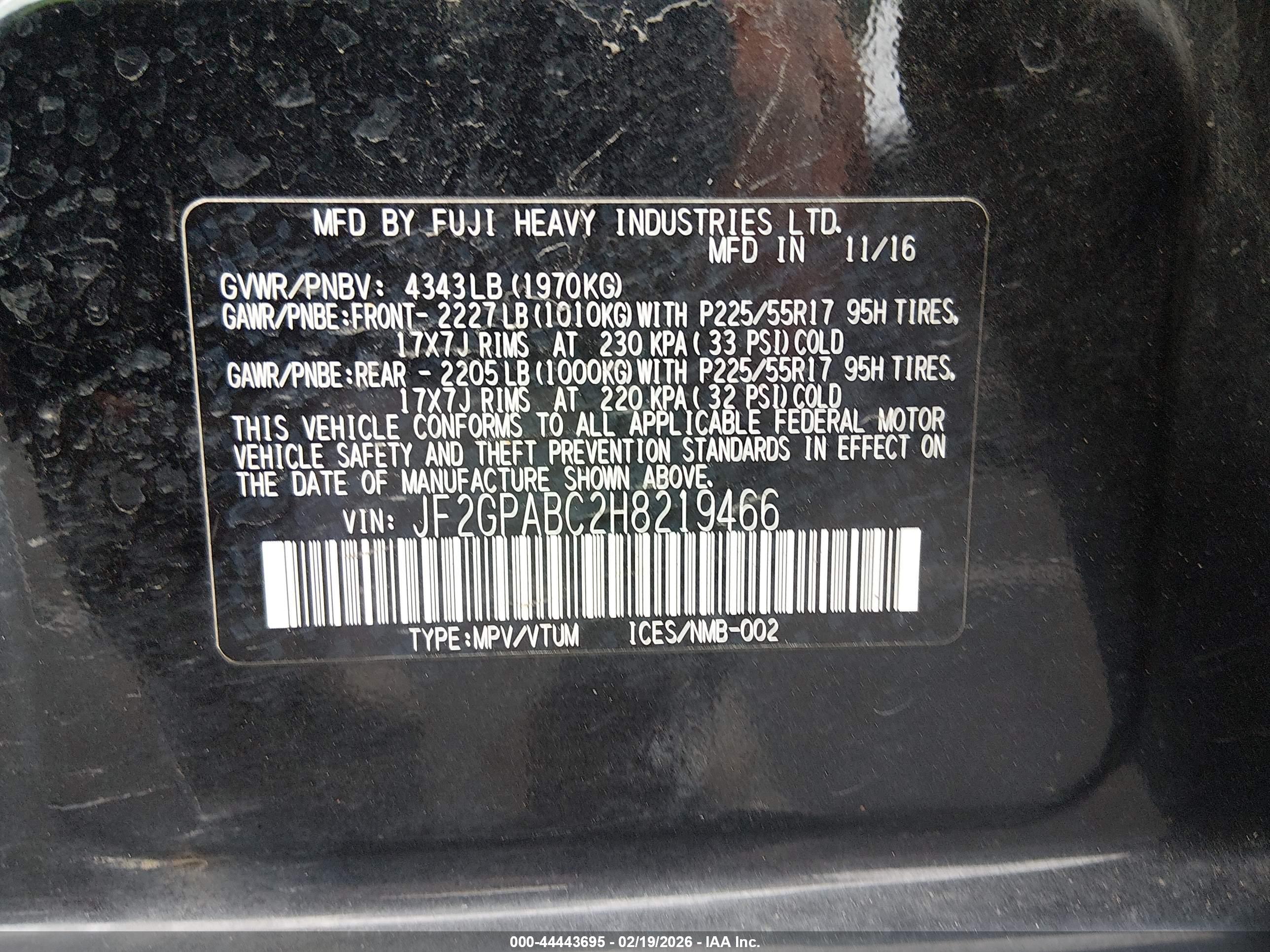 SUBARU CROSSTREK image 9