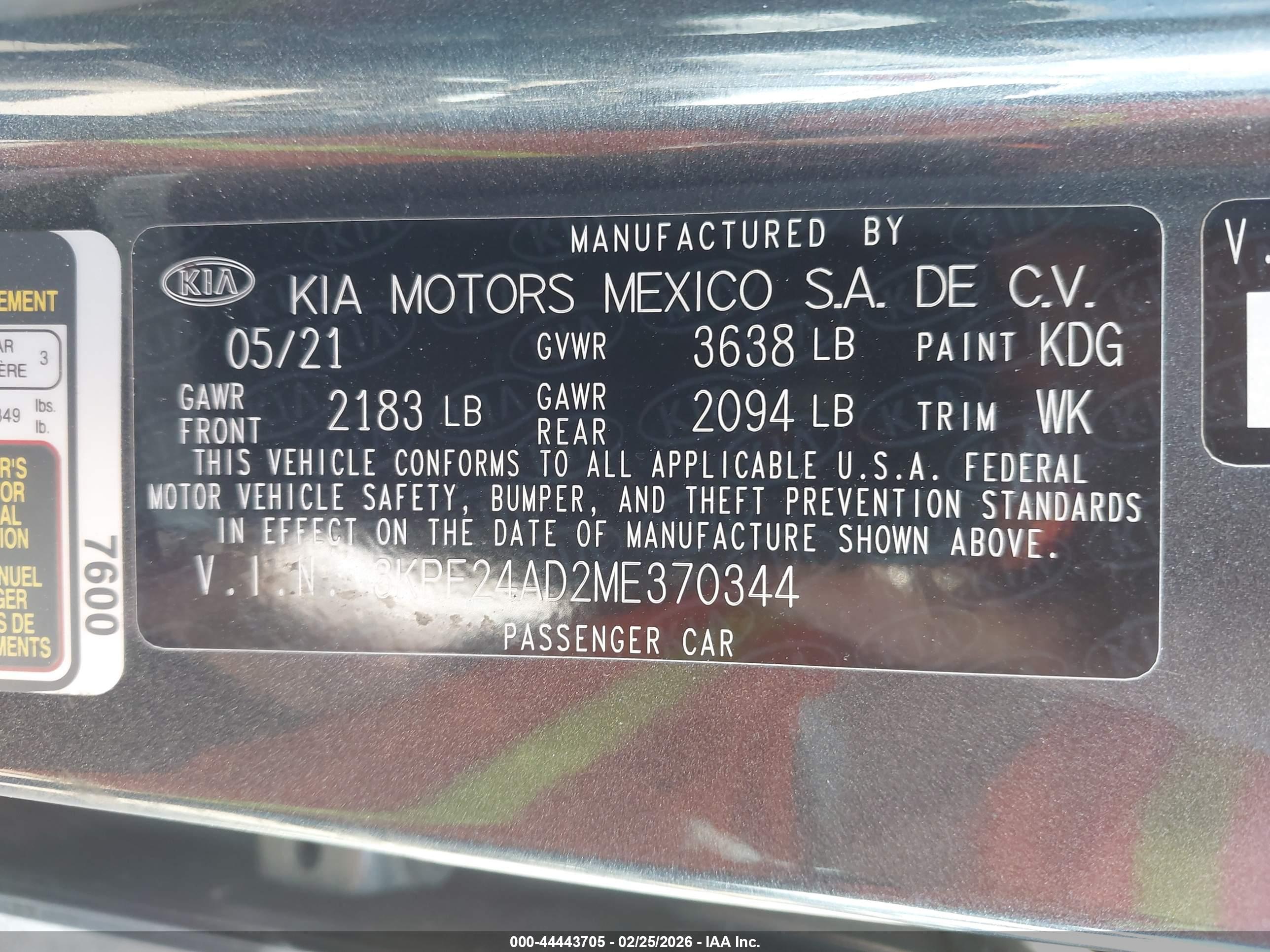 KIA FORTE image 9