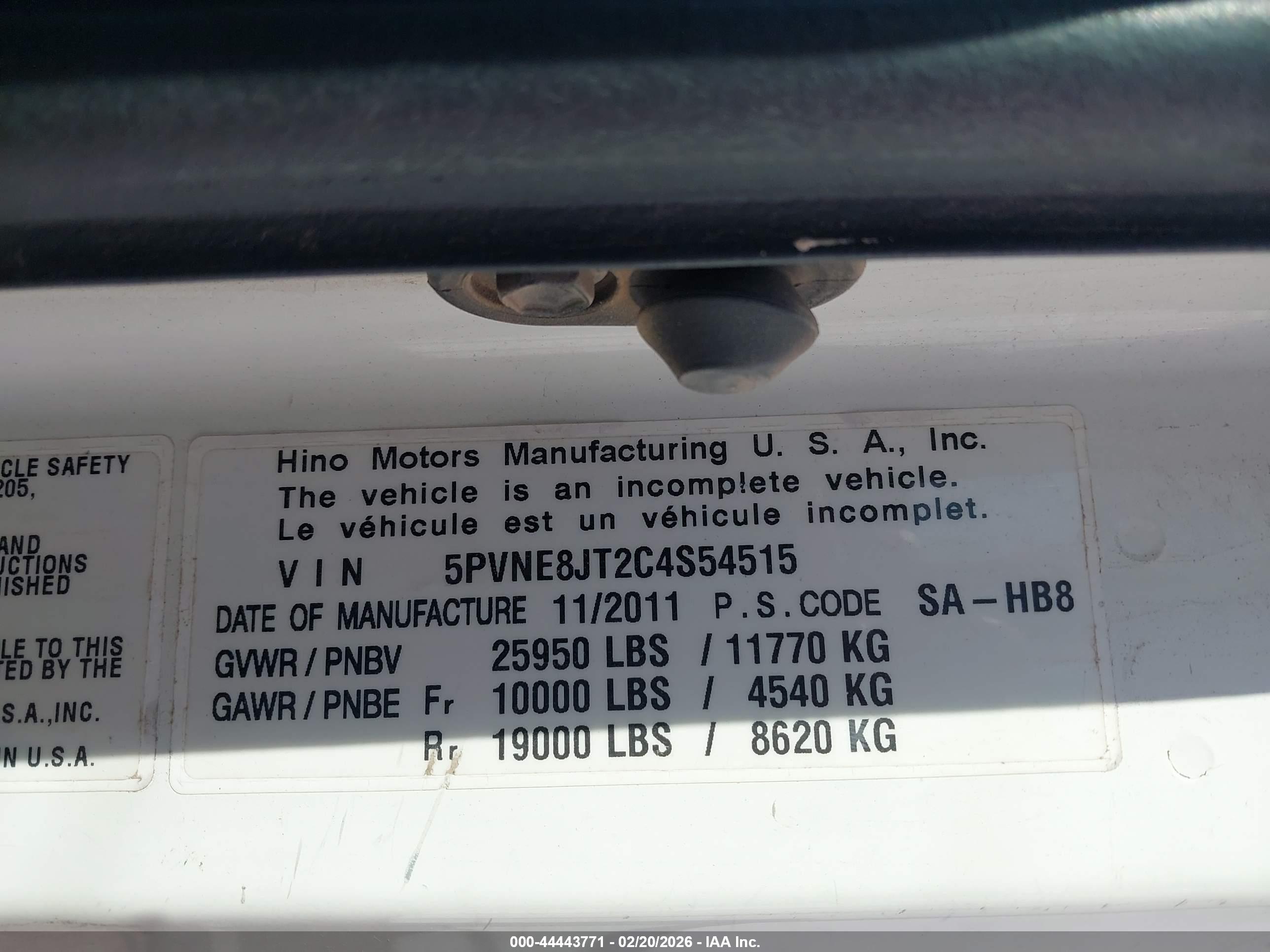 HINO RF image 9