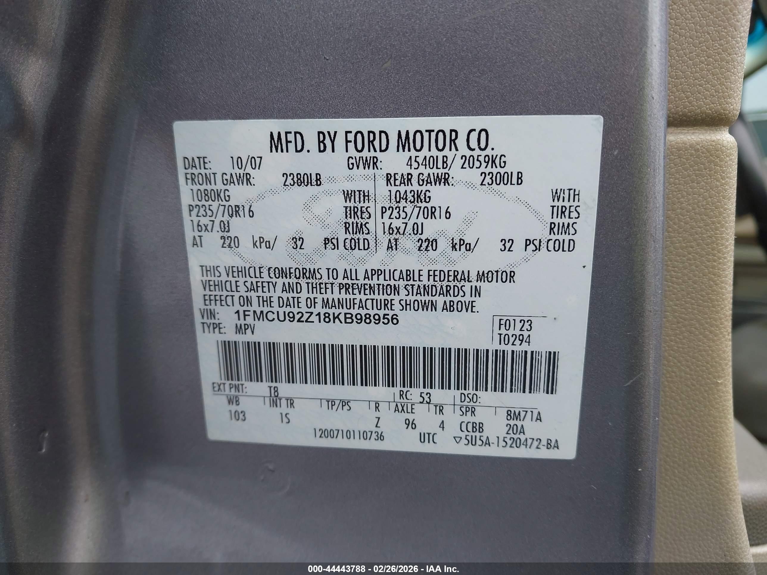 FORD ESCAPE image 9
