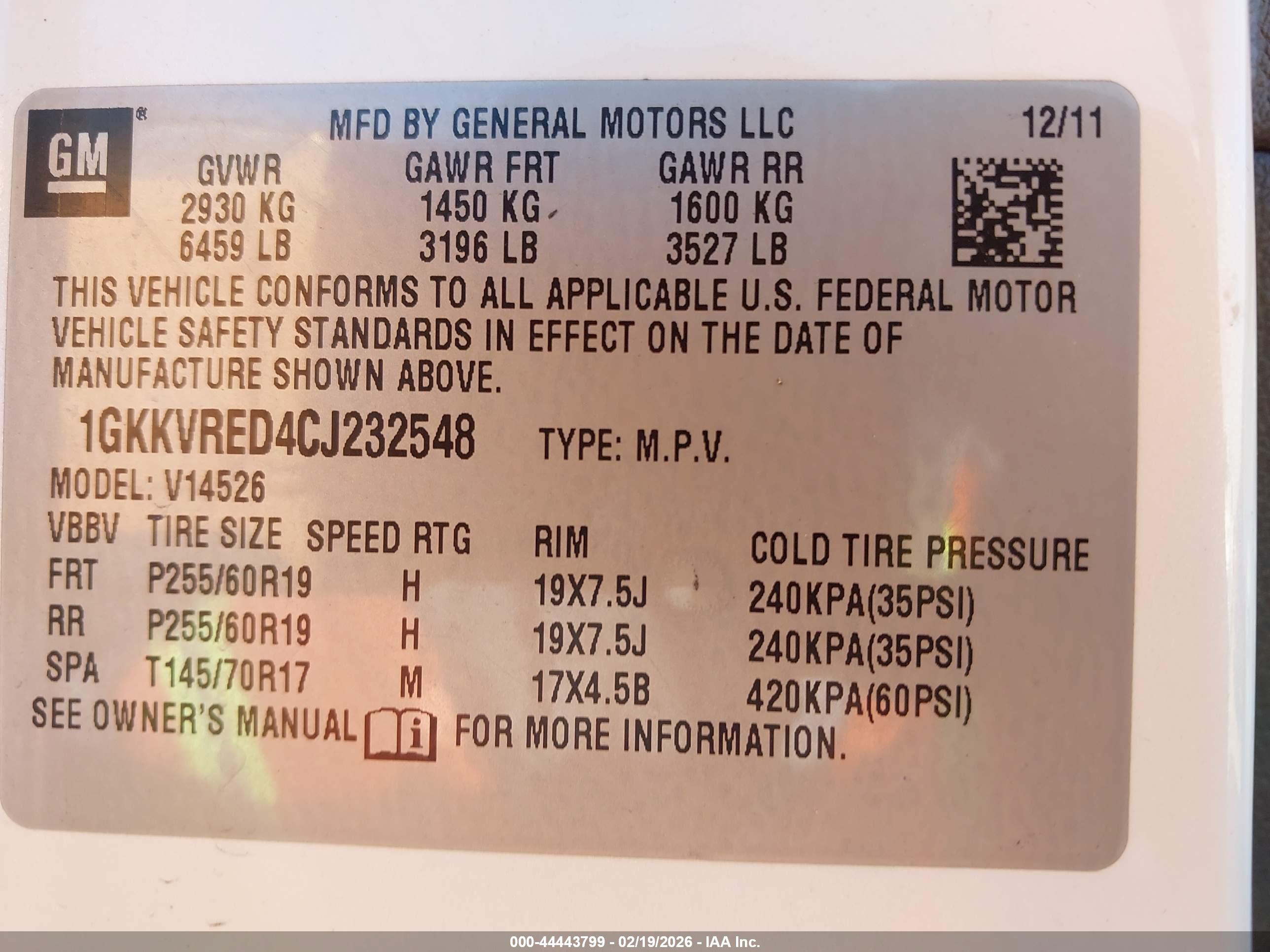GMC ACADIA image 9