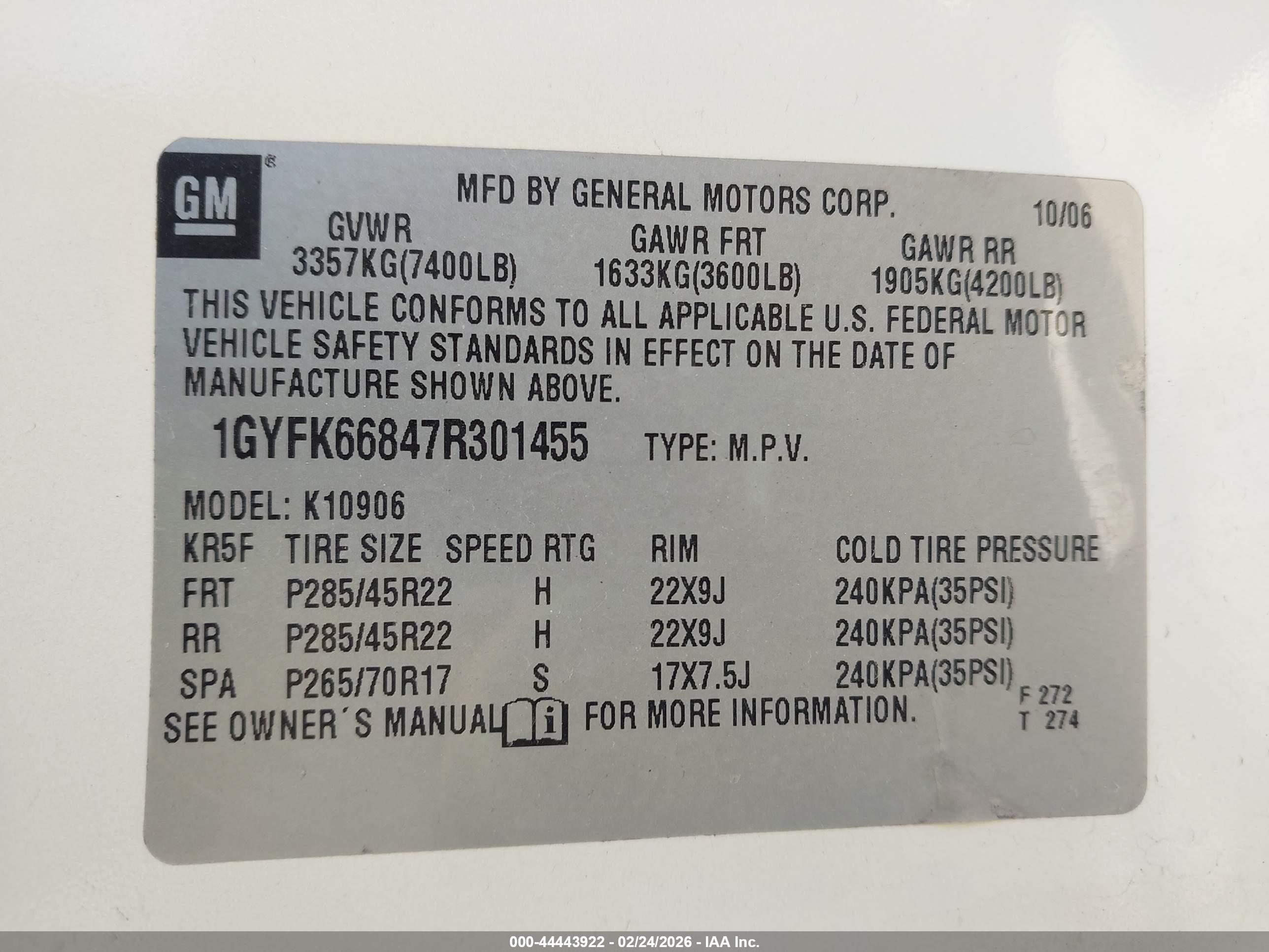 CADILLAC ESCALADE image 9