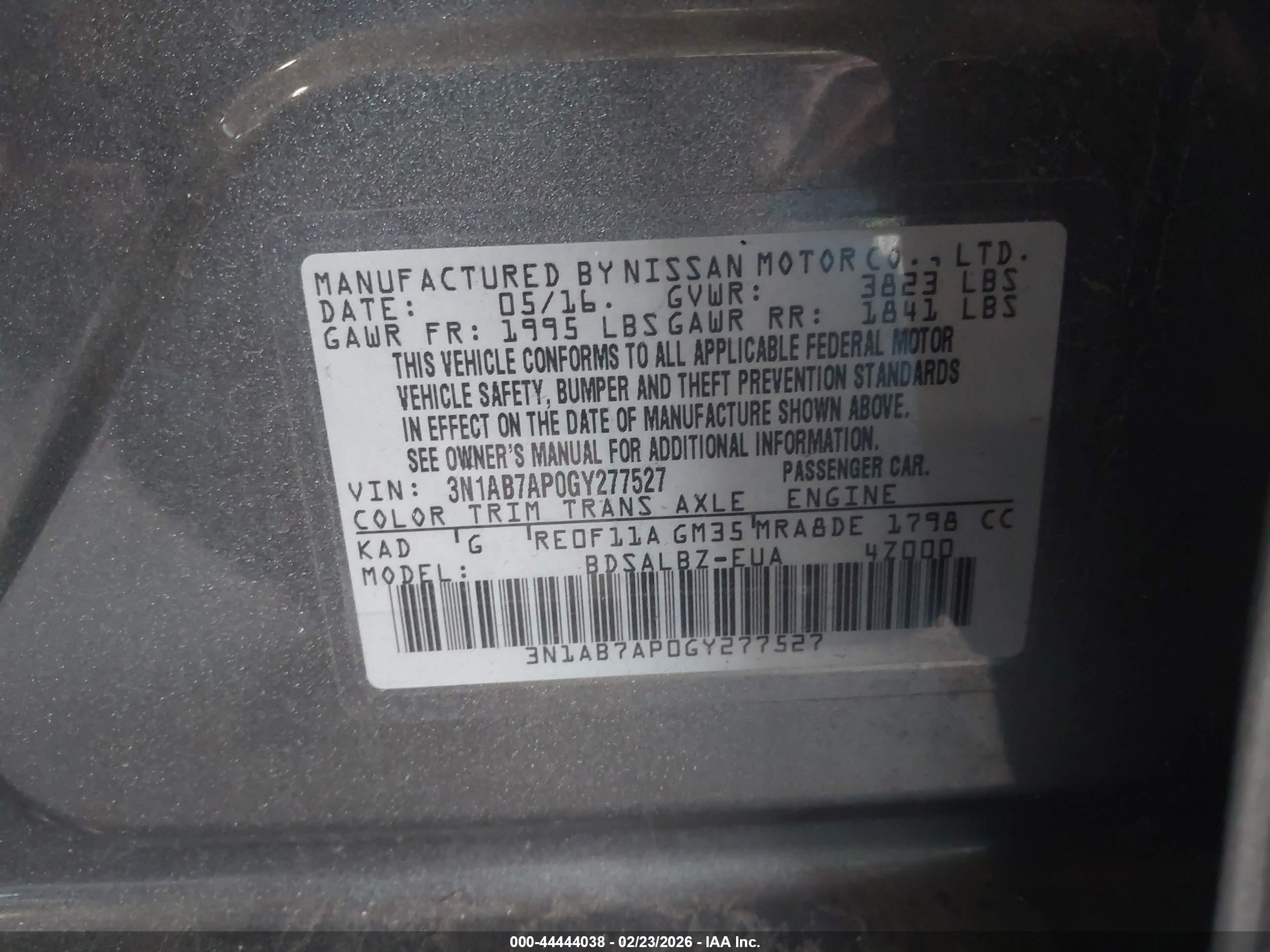 NISSAN SENTRA image 9