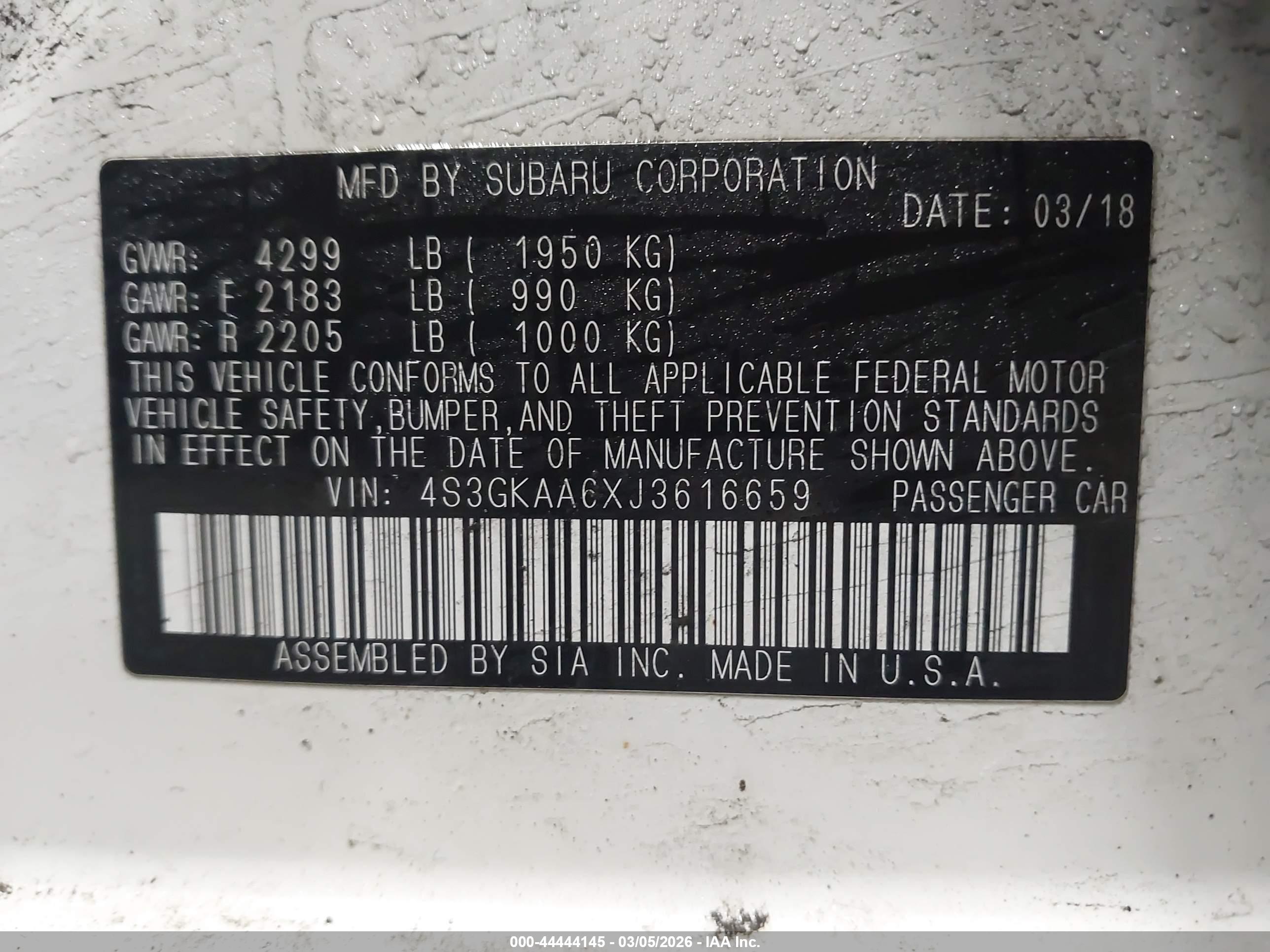 SUBARU IMPREZA image 9