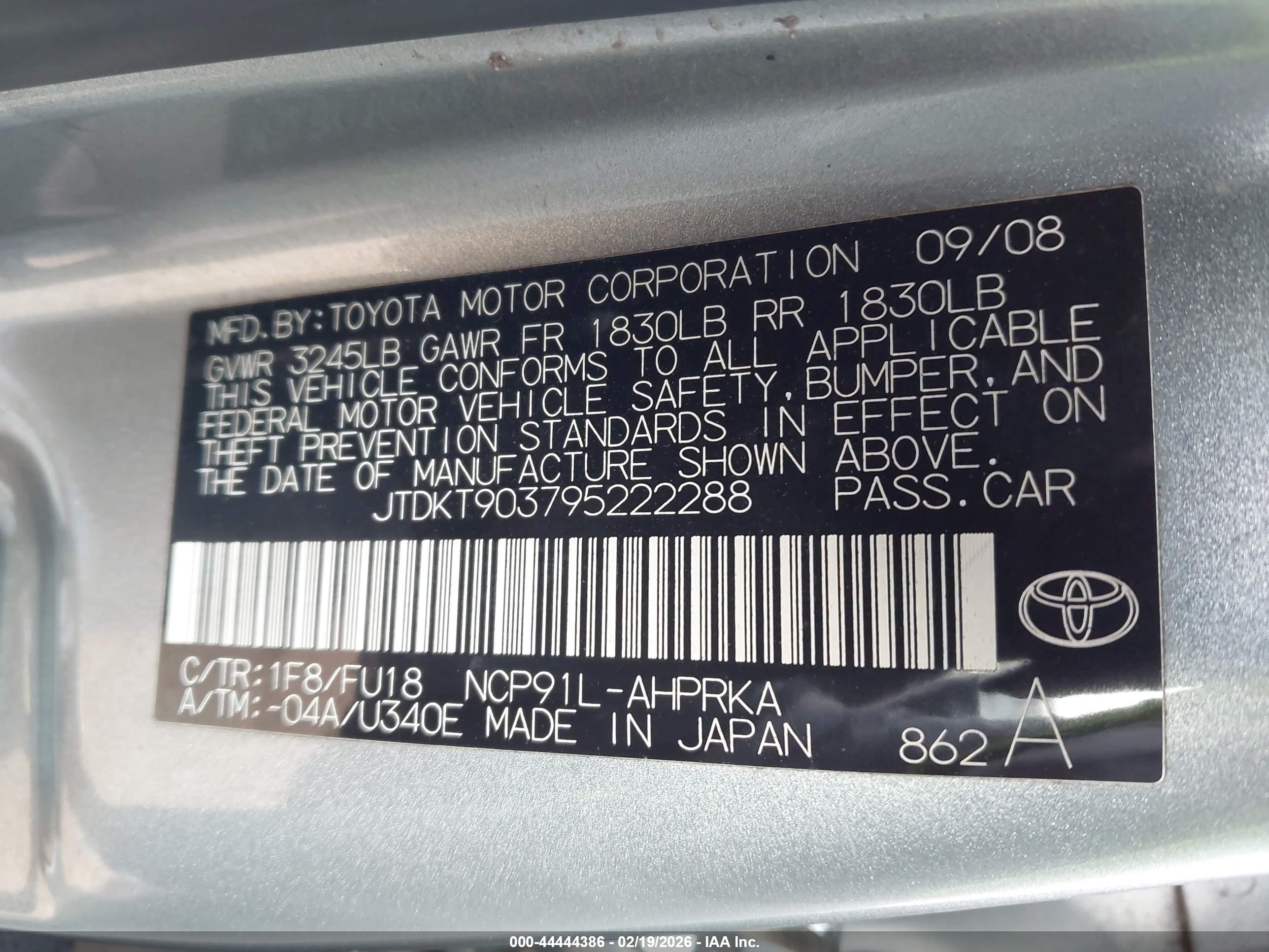 TOYOTA YARIS image 9