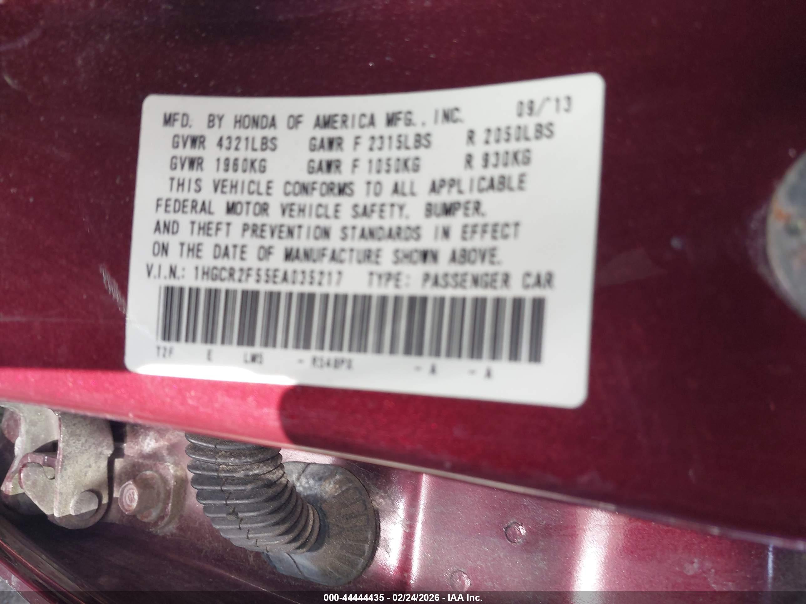 HONDA ACCORD image 9