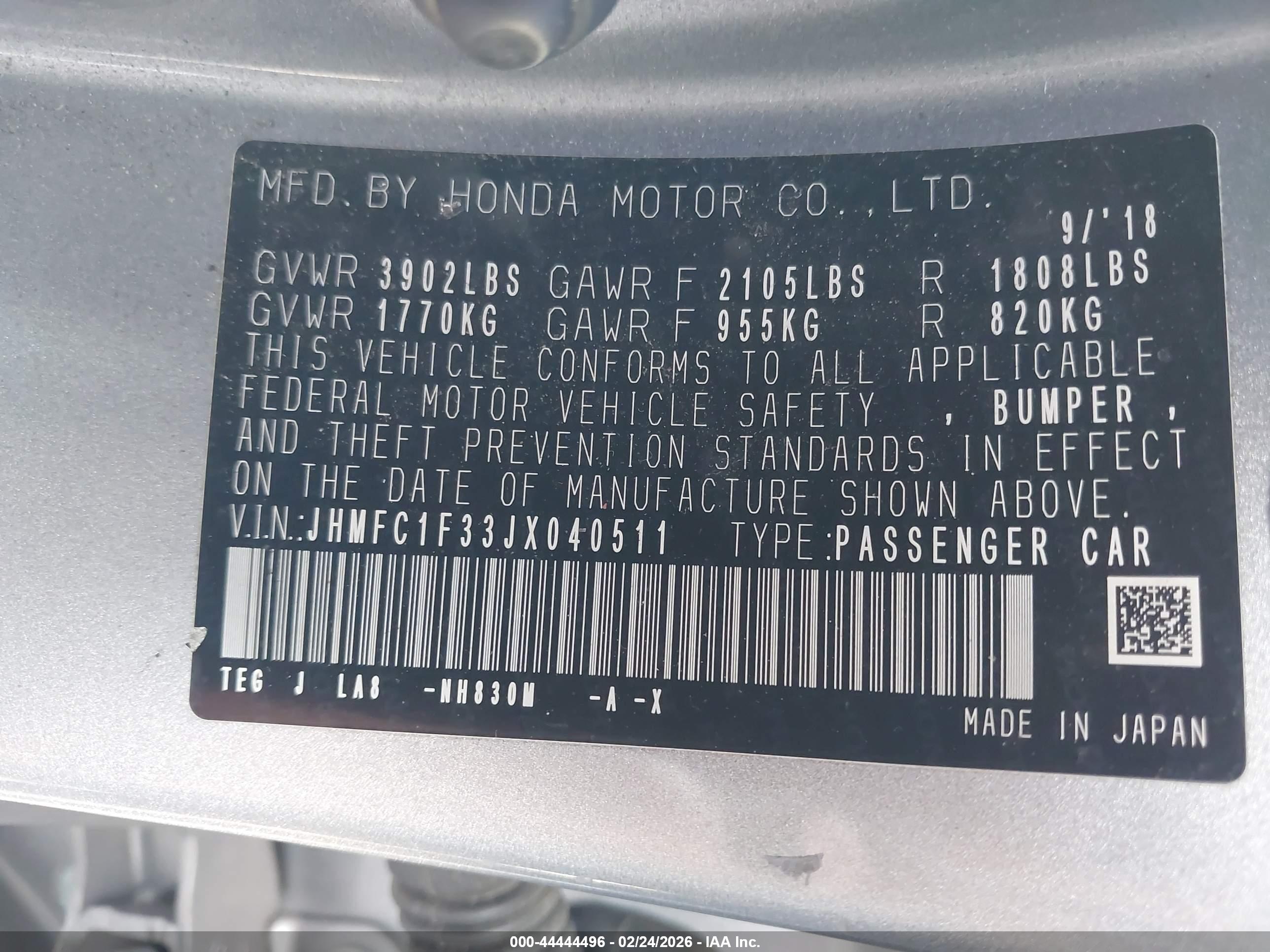 HONDA CIVIC image 9