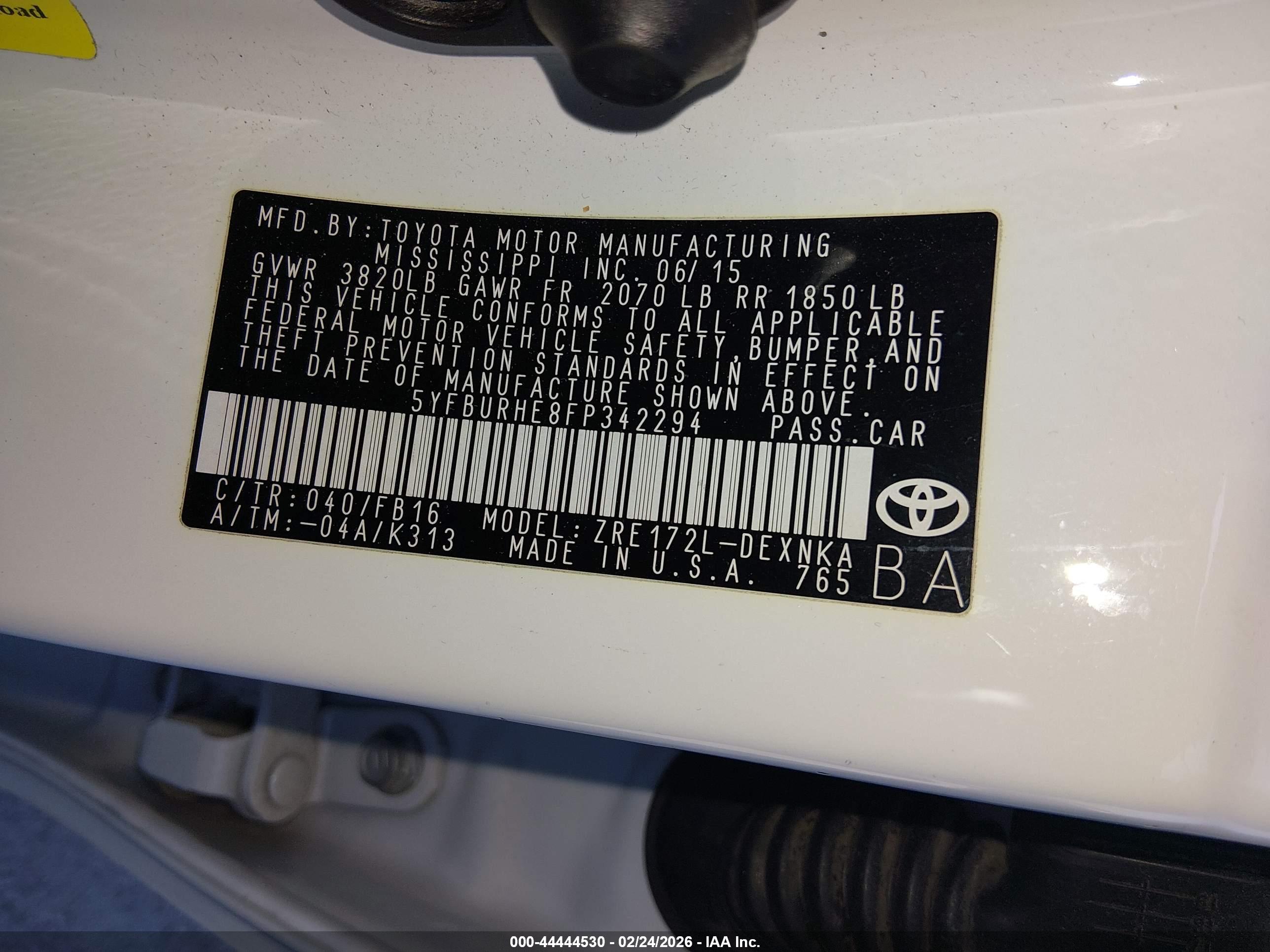 TOYOTA COROLLA image 9