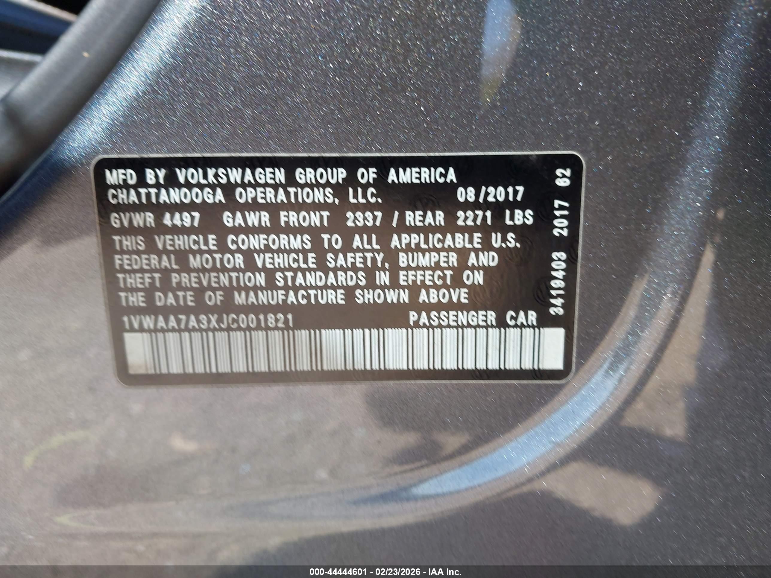 VOLKSWAGEN PASSAT image 9