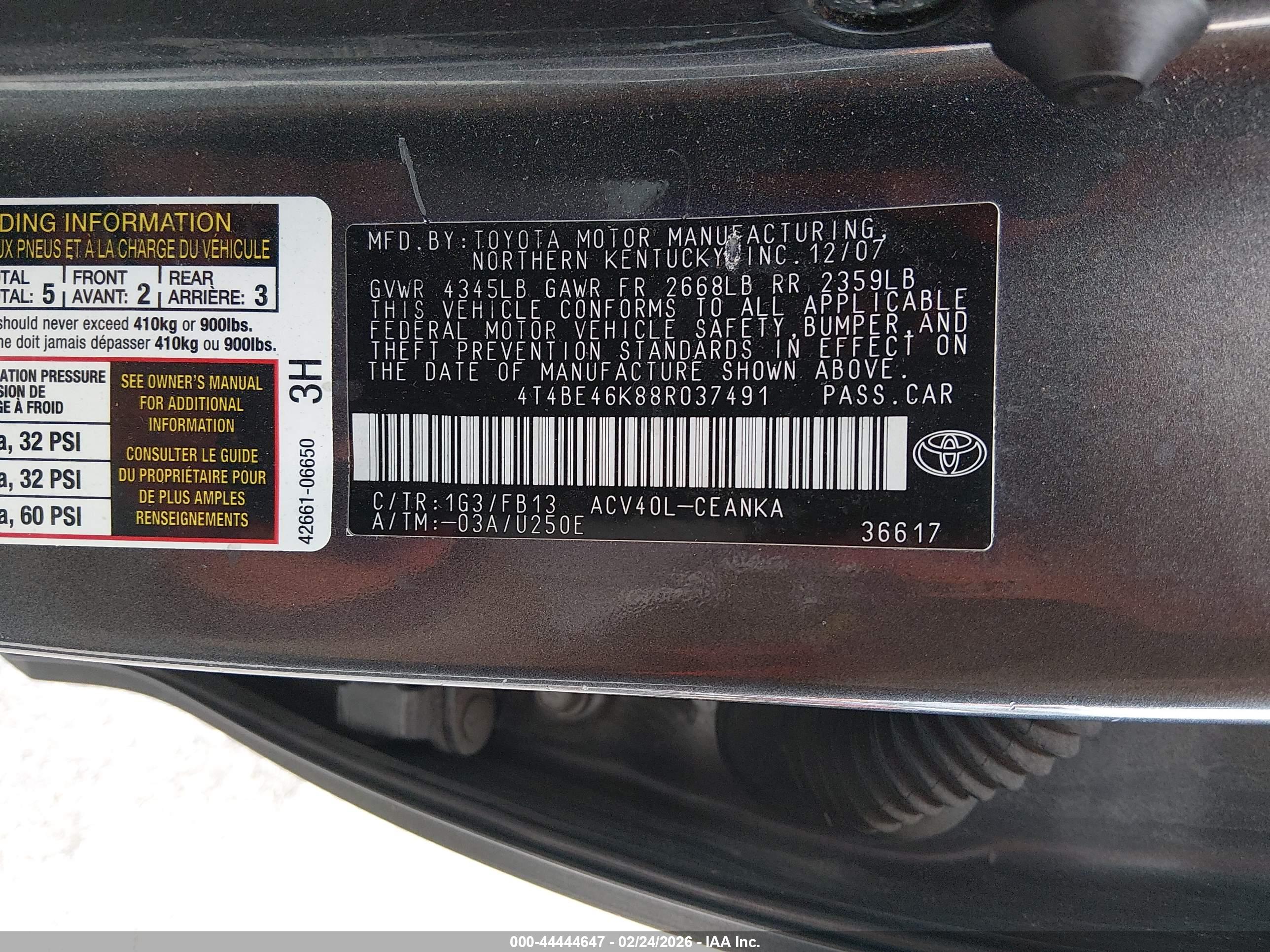 TOYOTA CAMRY image 9