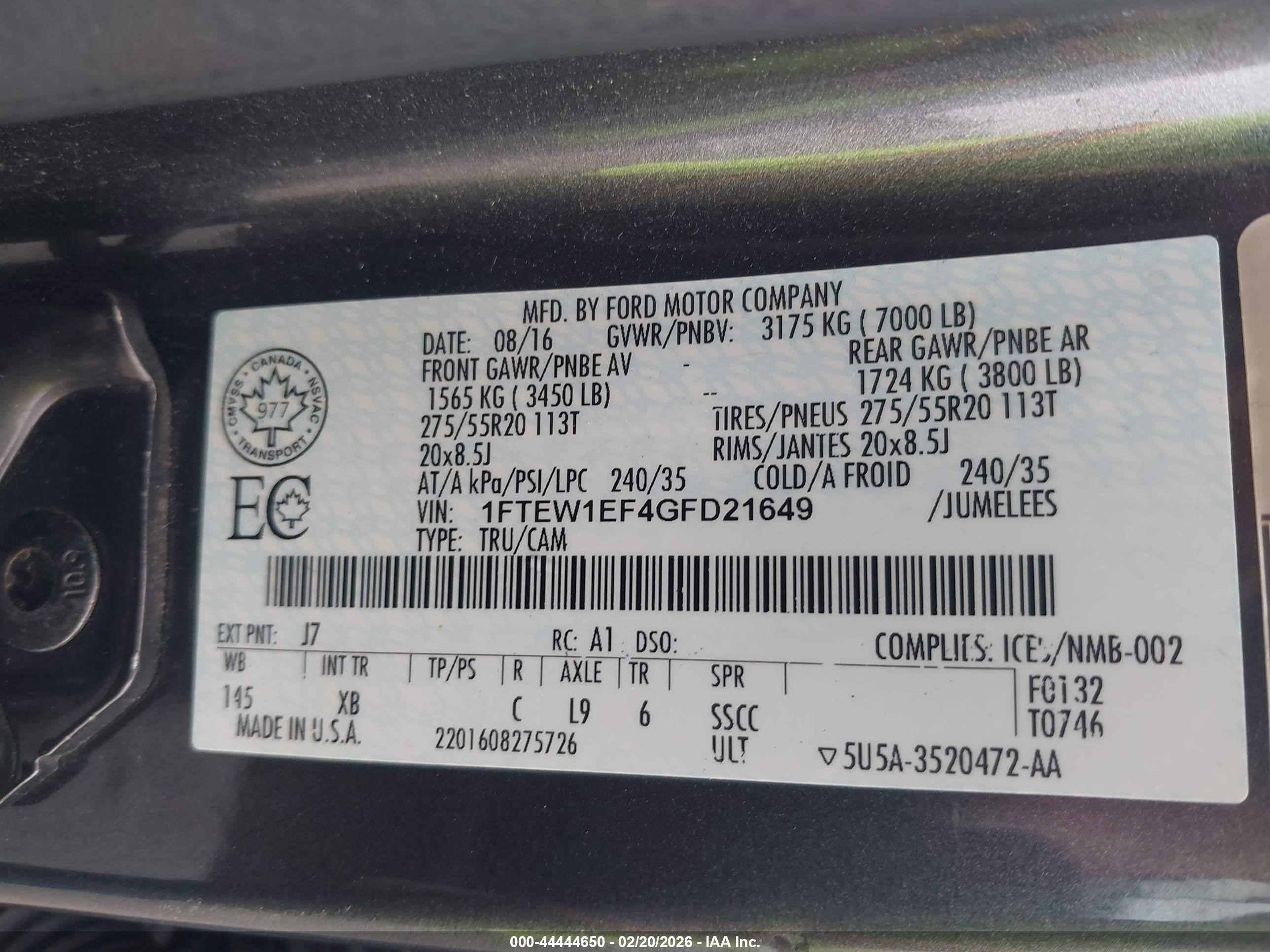 FORD F-150 image 9