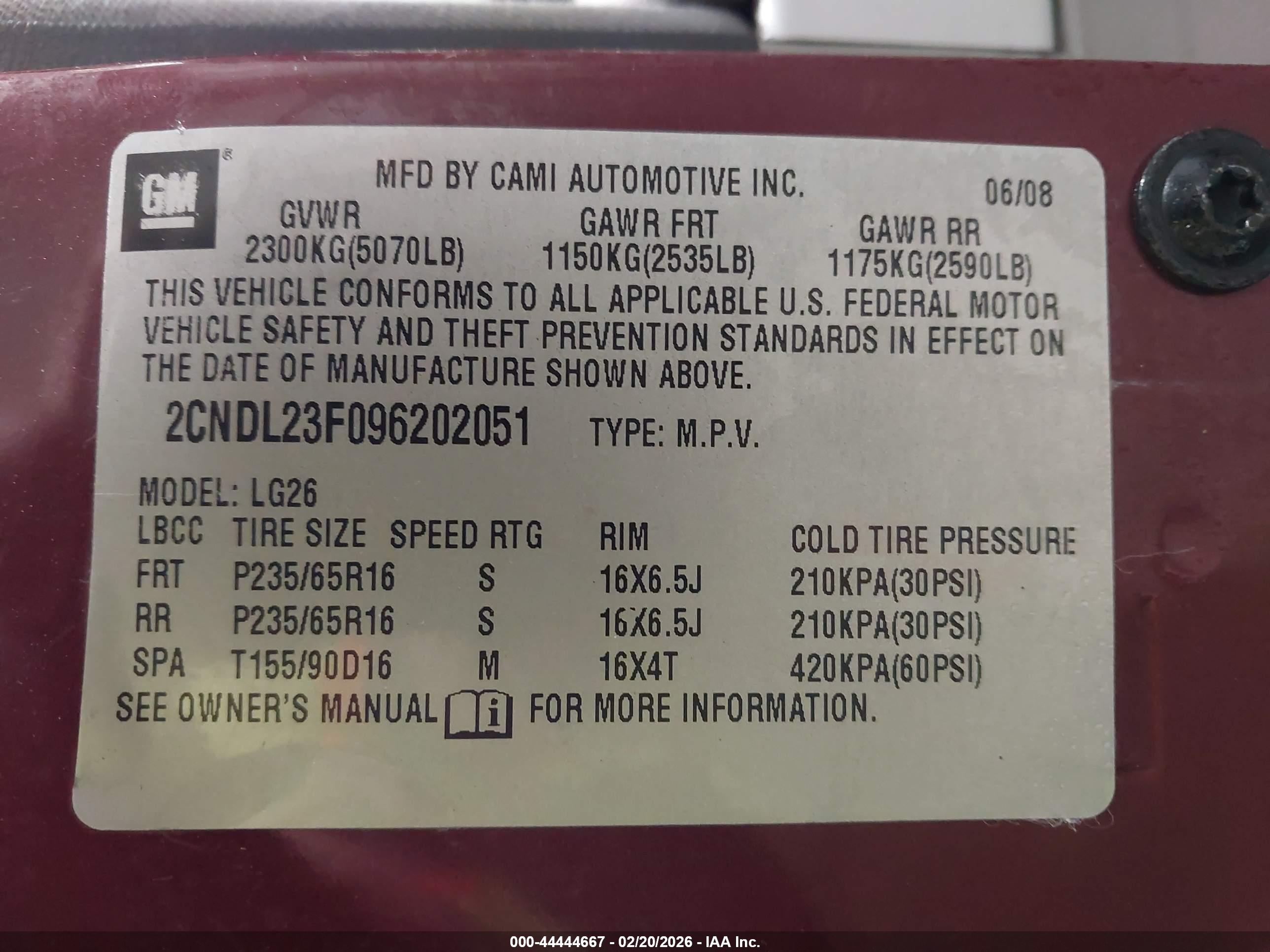 CHEVROLET EQUINOX image 9