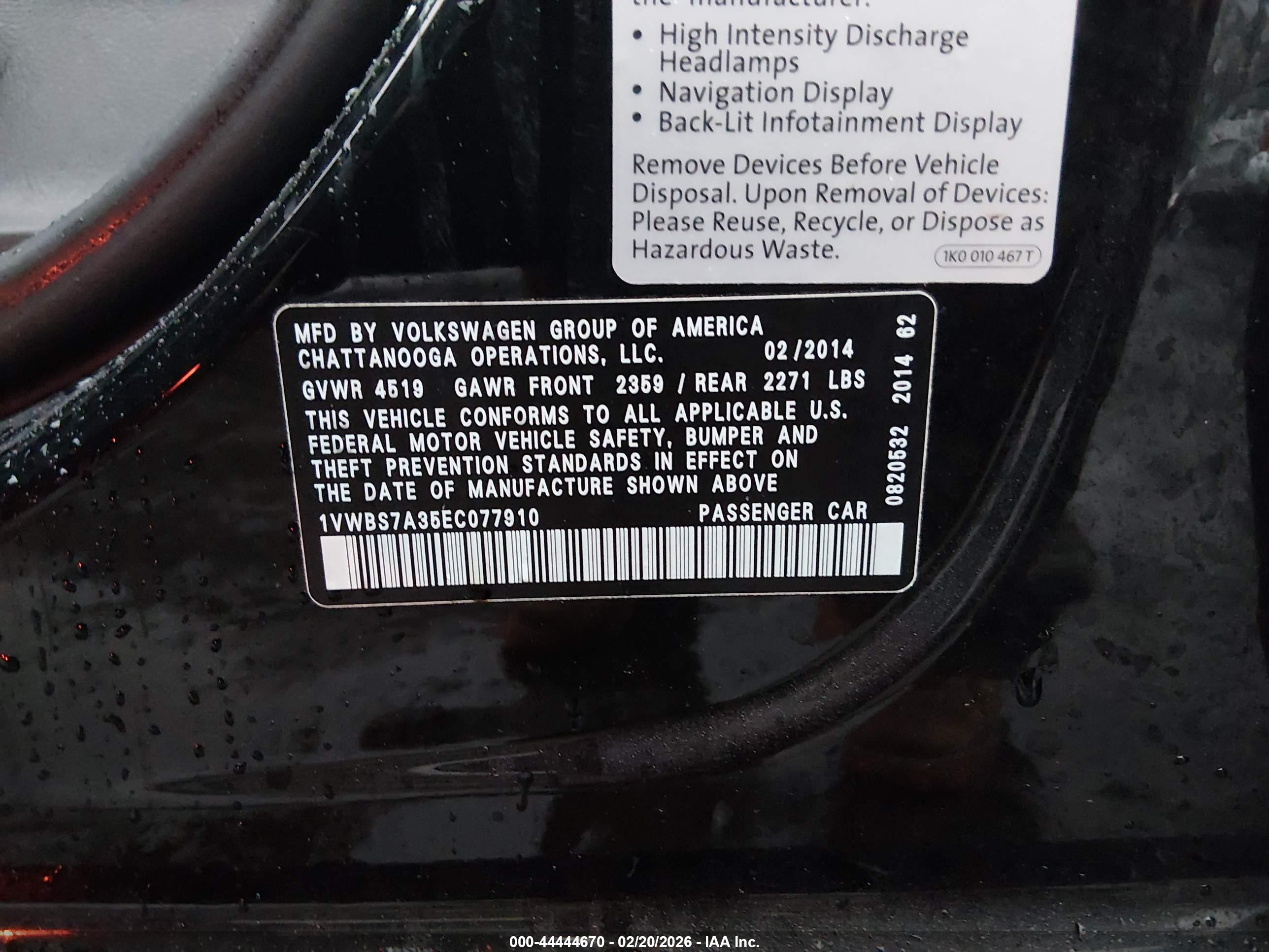 VOLKSWAGEN PASSAT image 9