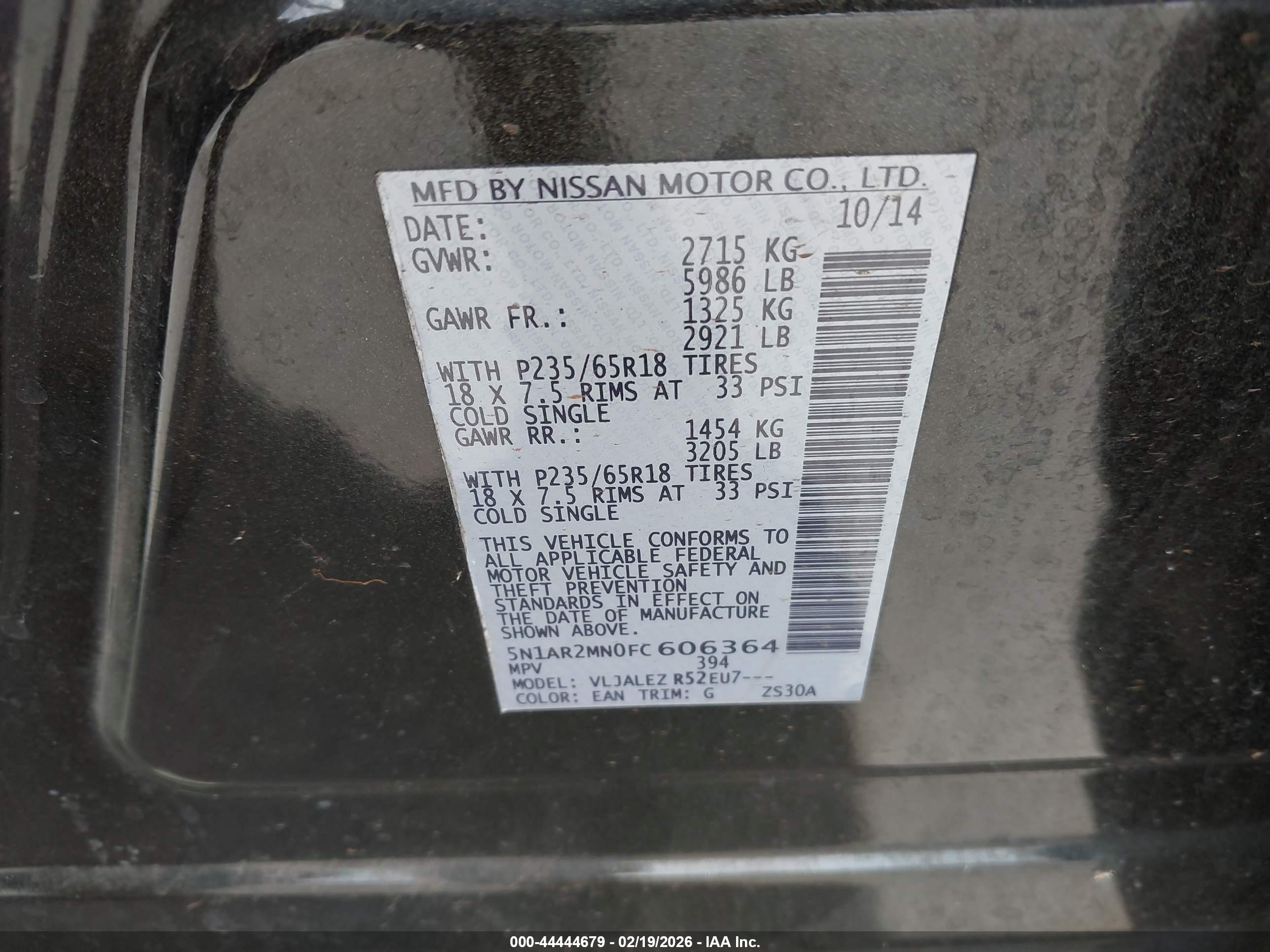 NISSAN PATHFINDER image 9