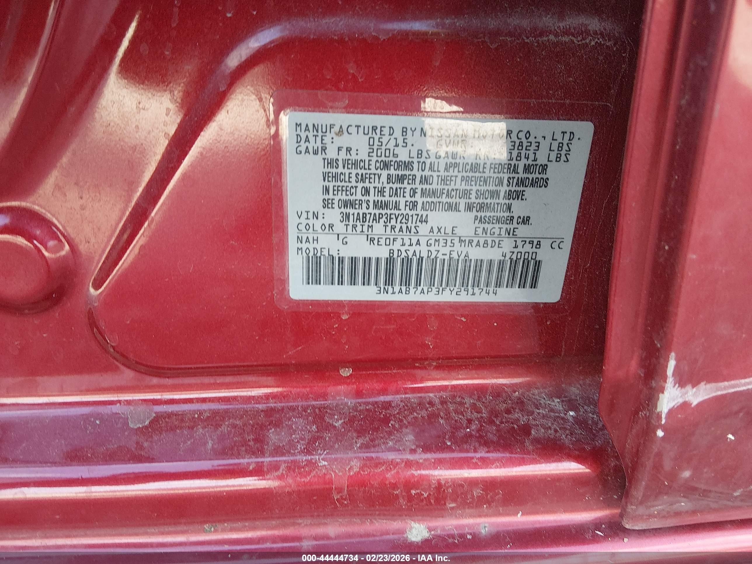 NISSAN SENTRA image 9