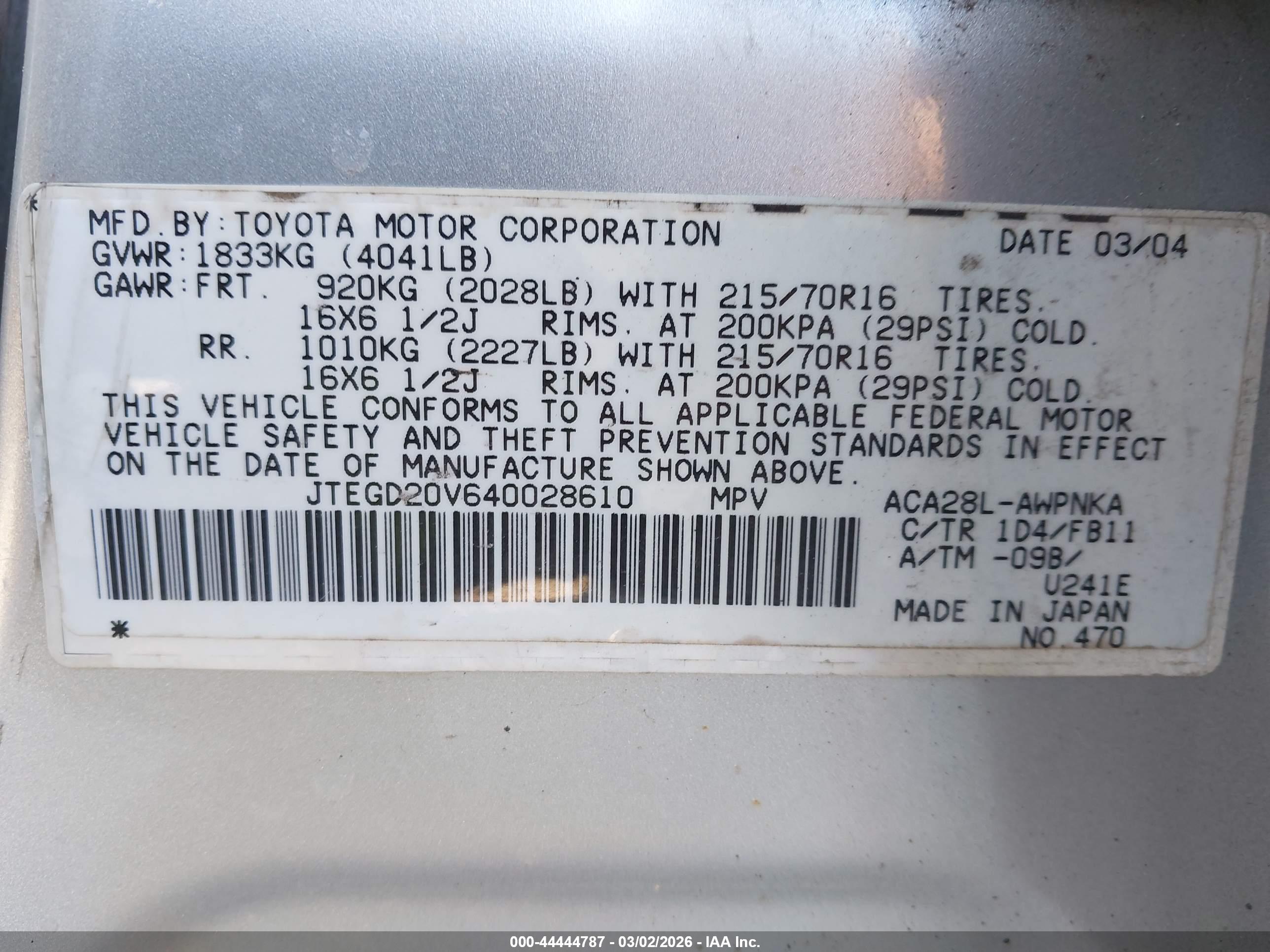TOYOTA RAV4 image 9
