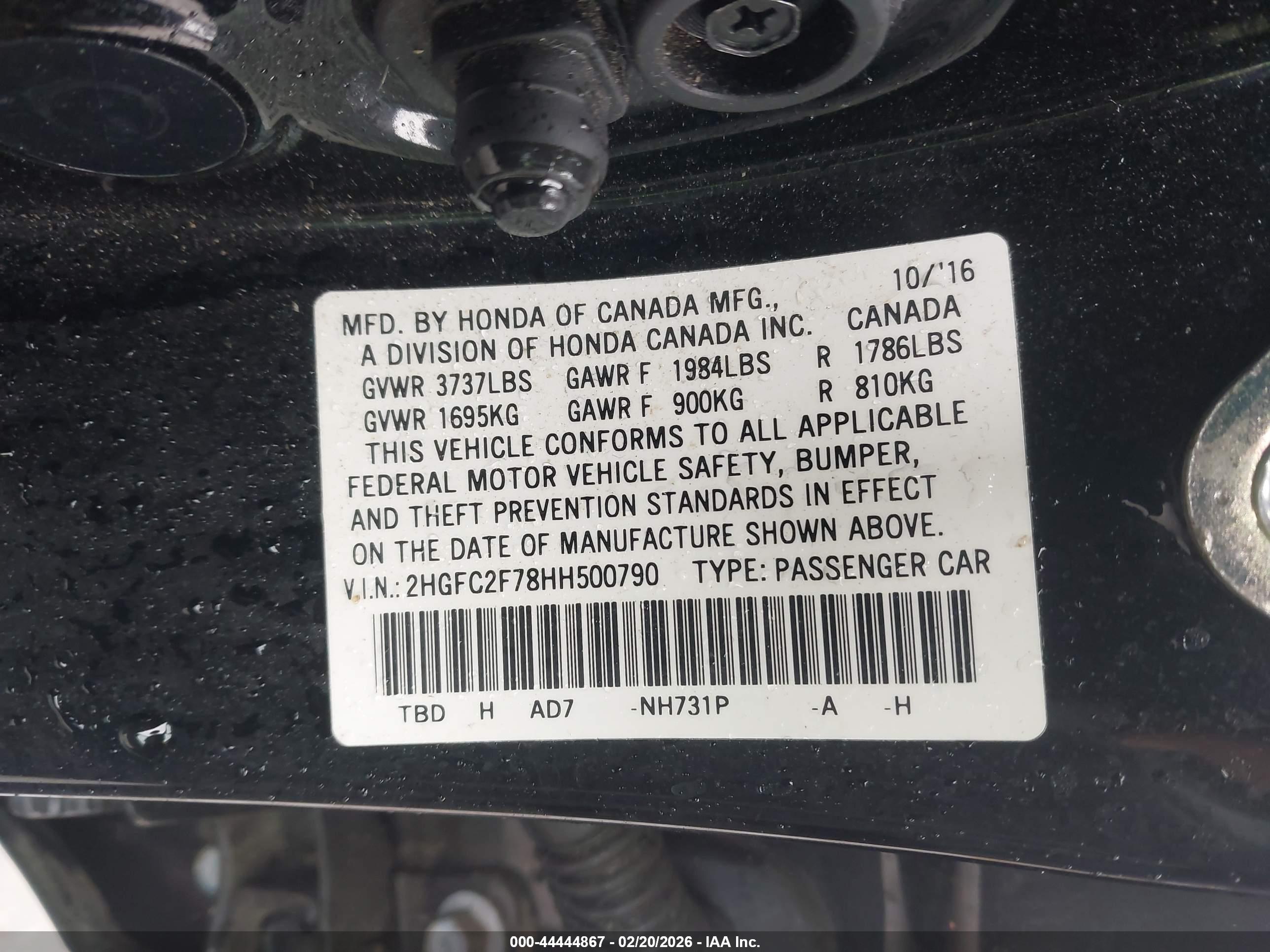 HONDA CIVIC image 9