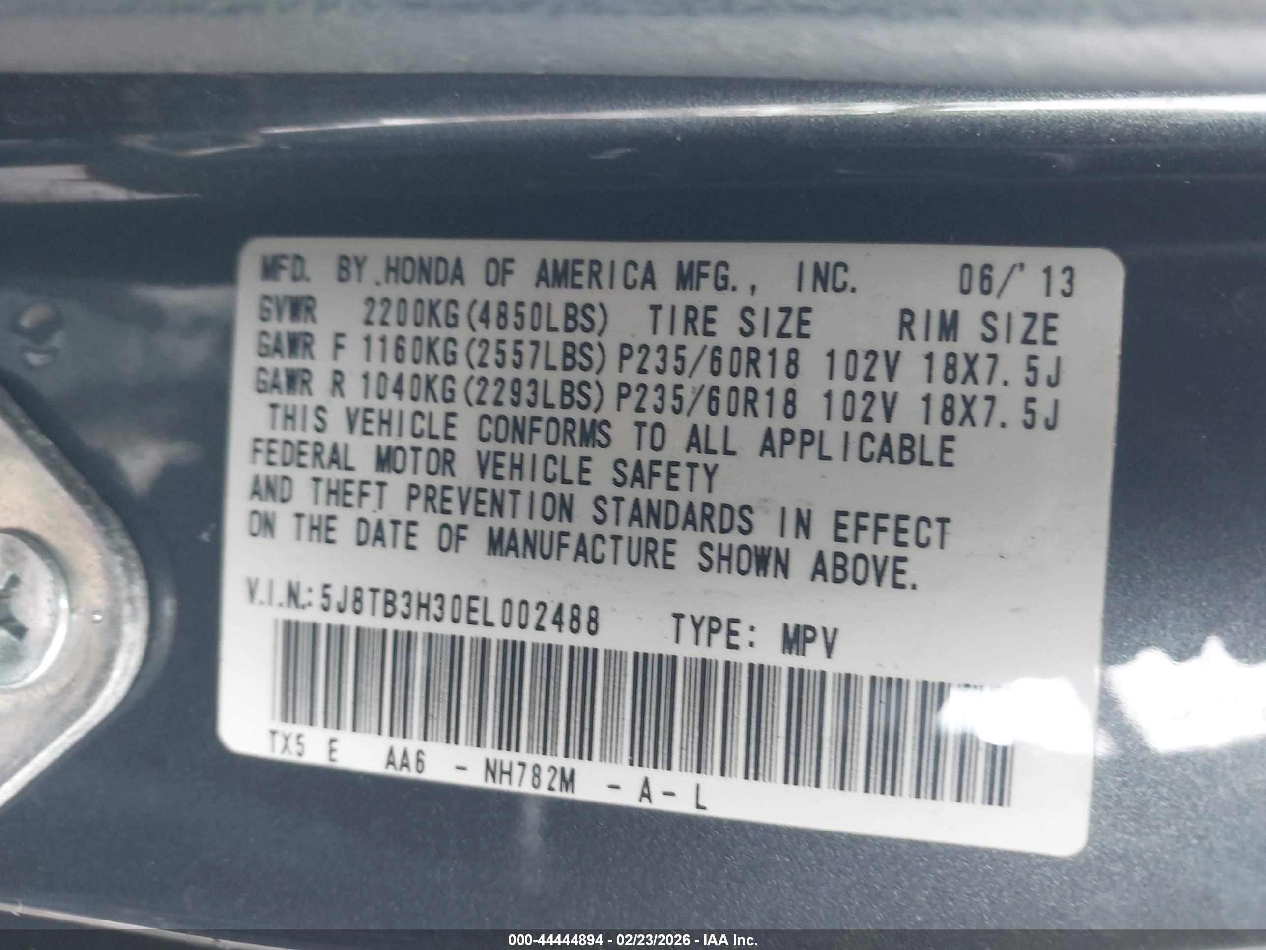ACURA RDX image 9