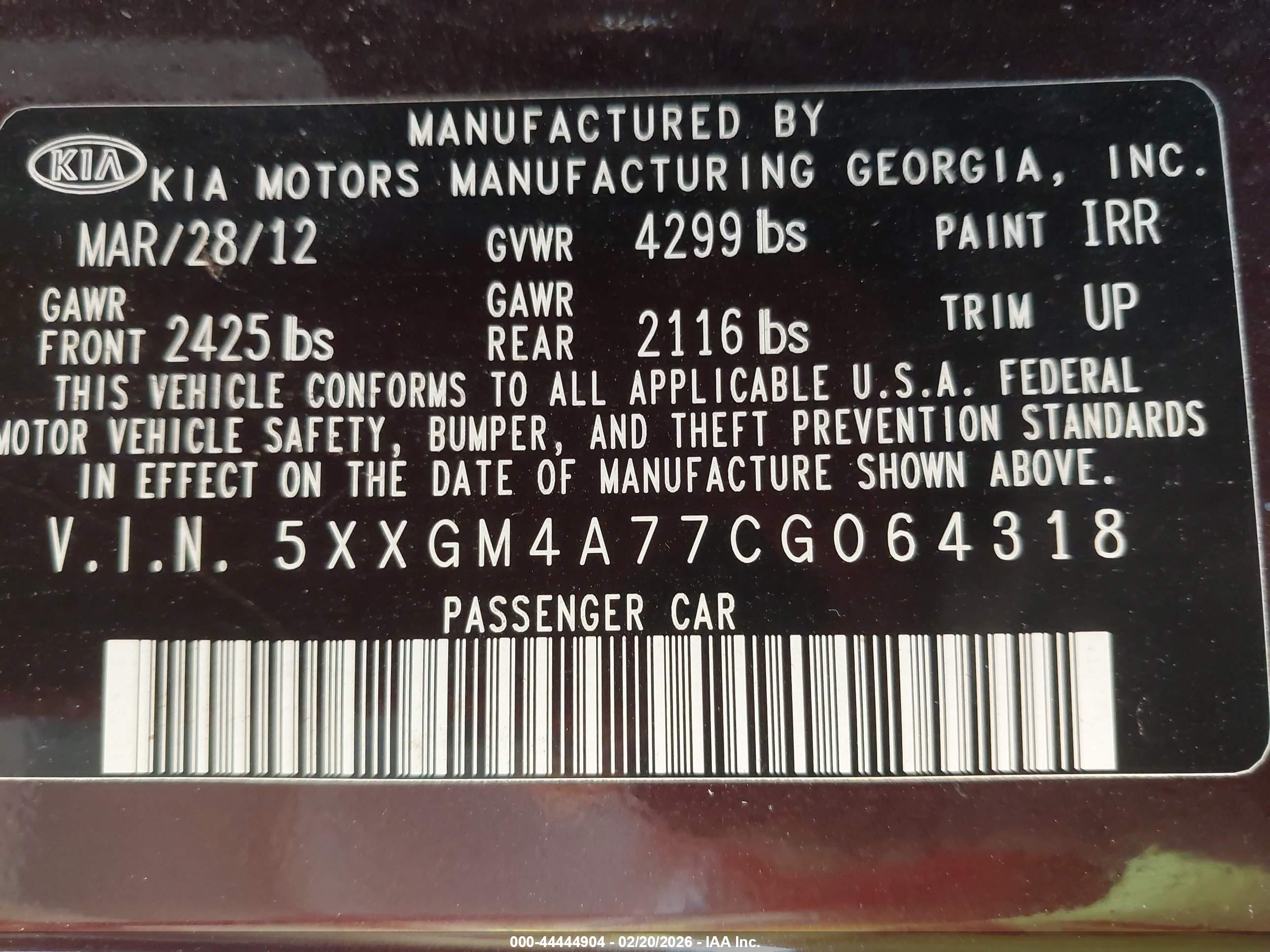 KIA OPTIMA image 9
