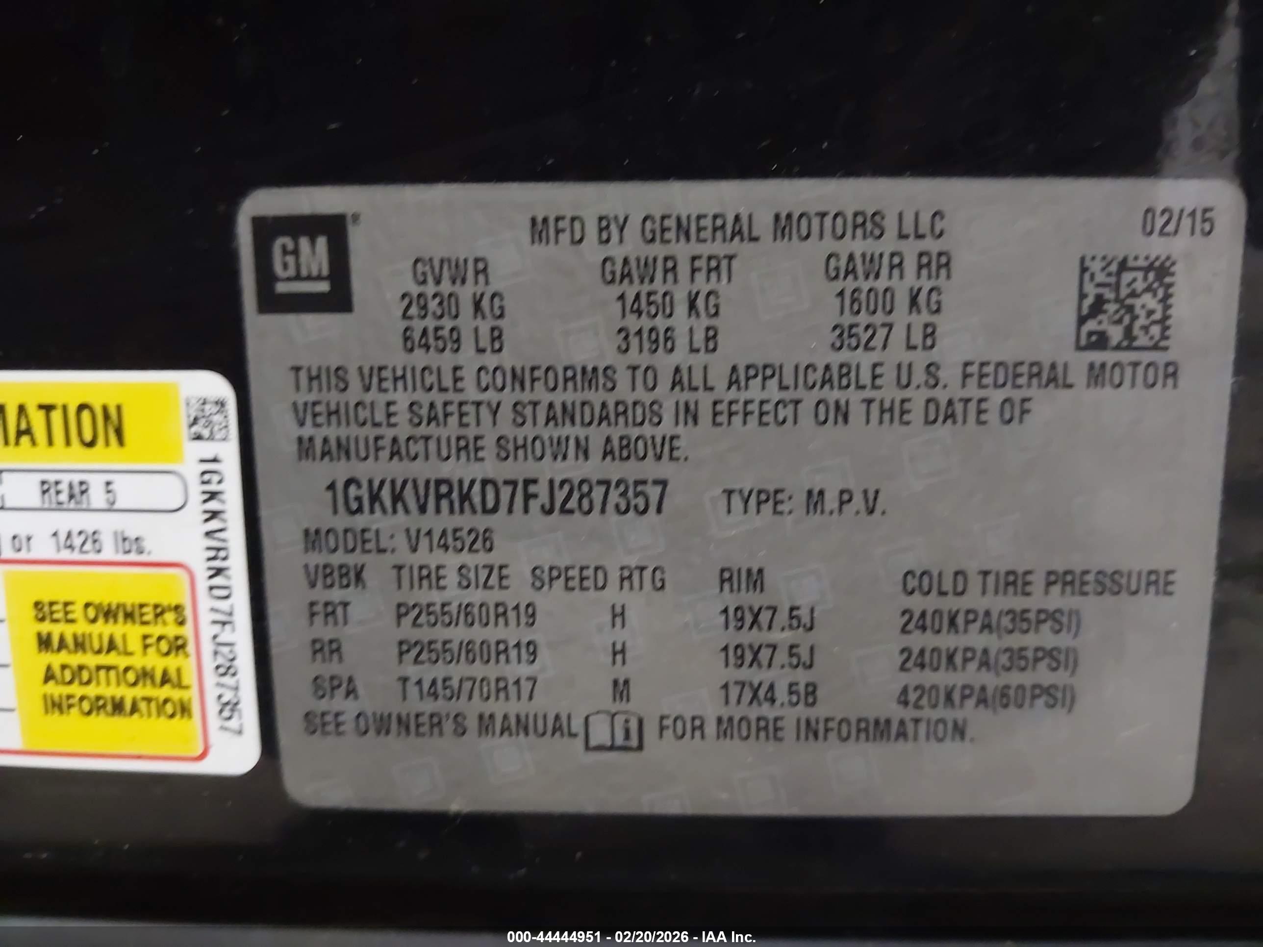 GMC ACADIA image 9