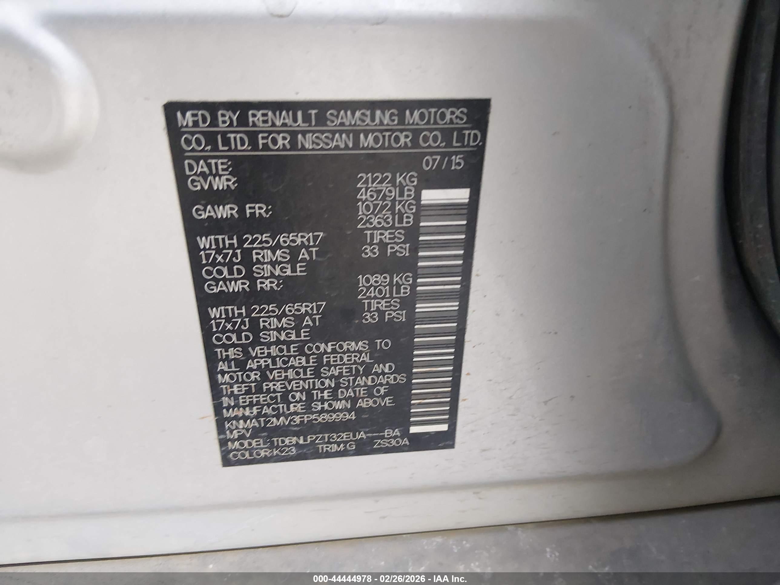 NISSAN ROGUE image 9