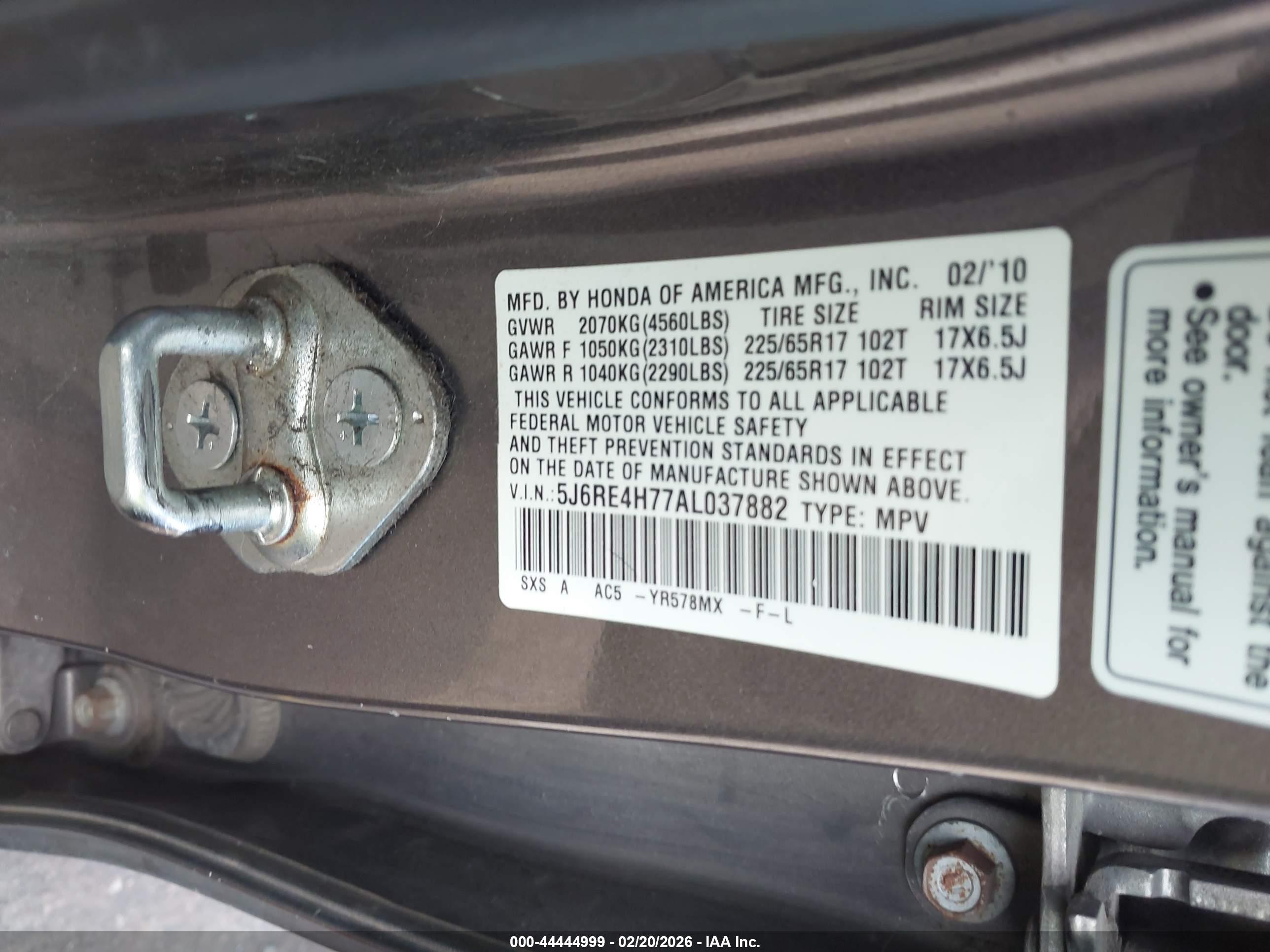 HONDA CR-V image 9