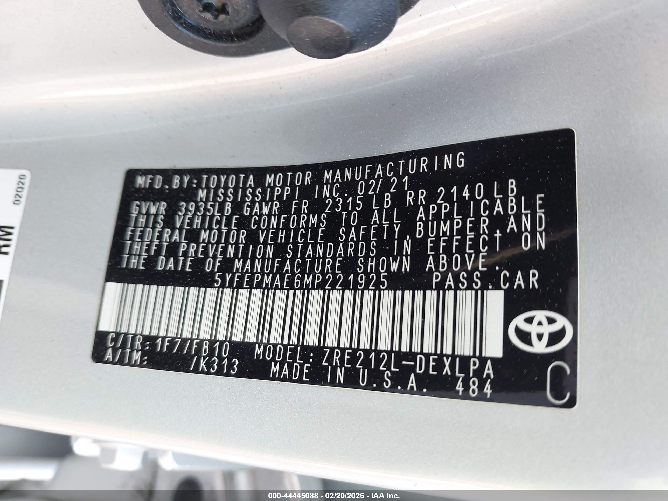 TOYOTA COROLLA image 9