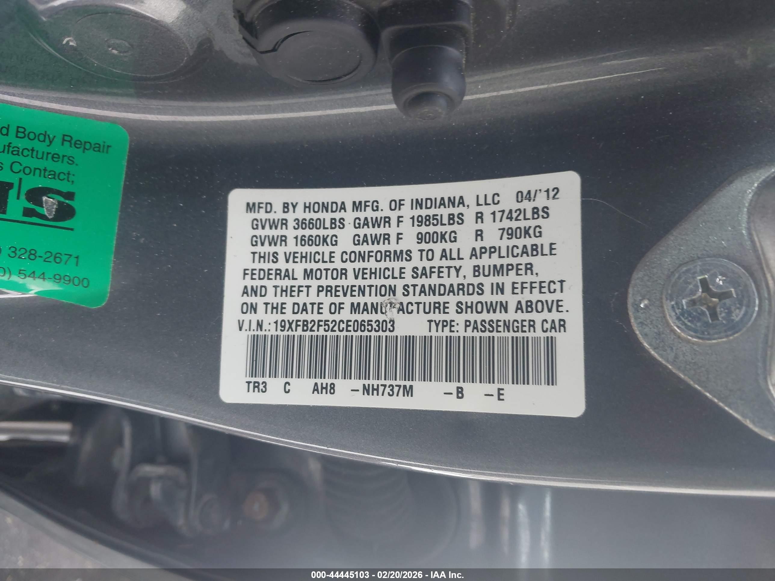 HONDA CIVIC image 9