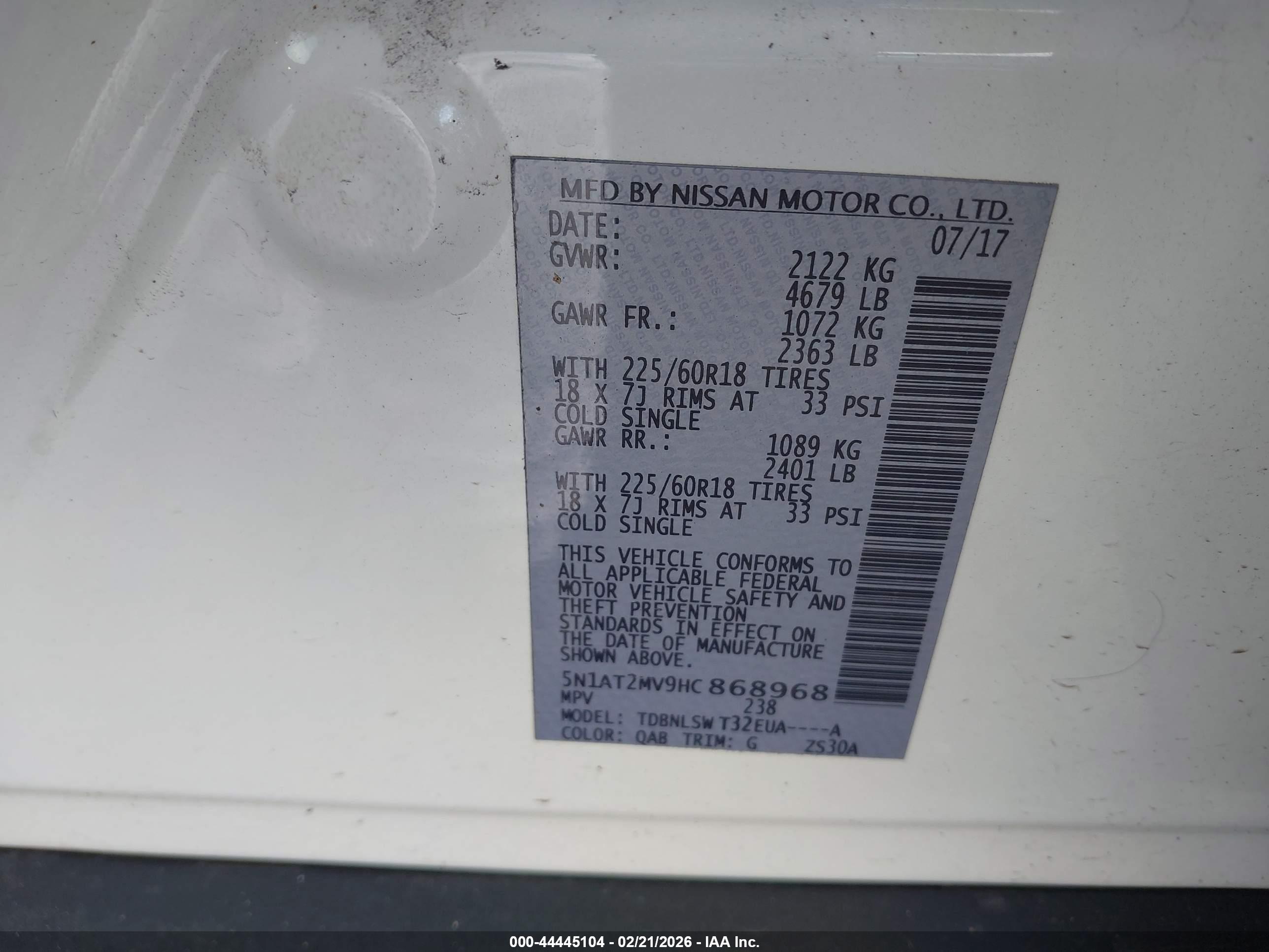 NISSAN ROGUE image 9