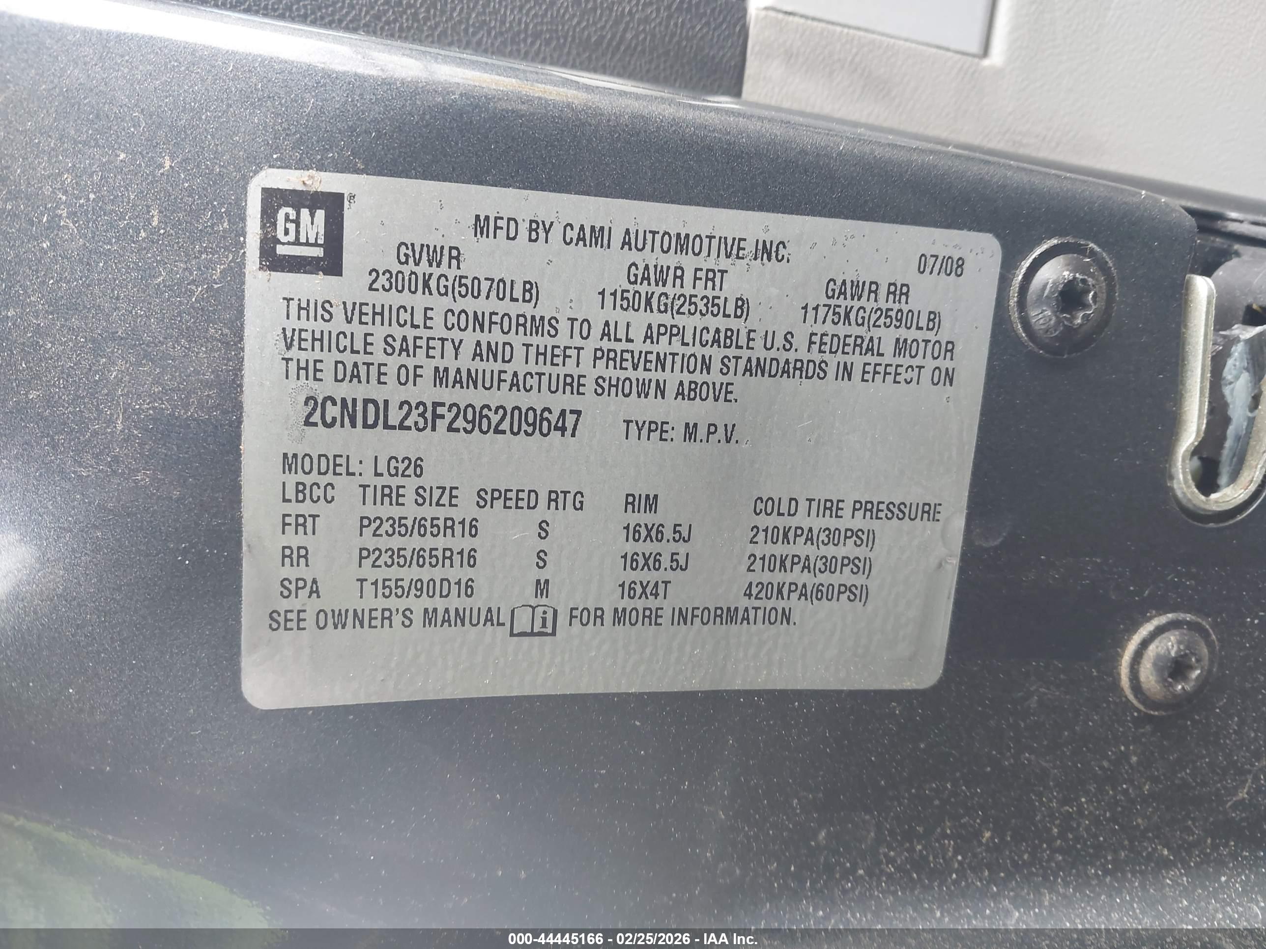 CHEVROLET EQUINOX image 9