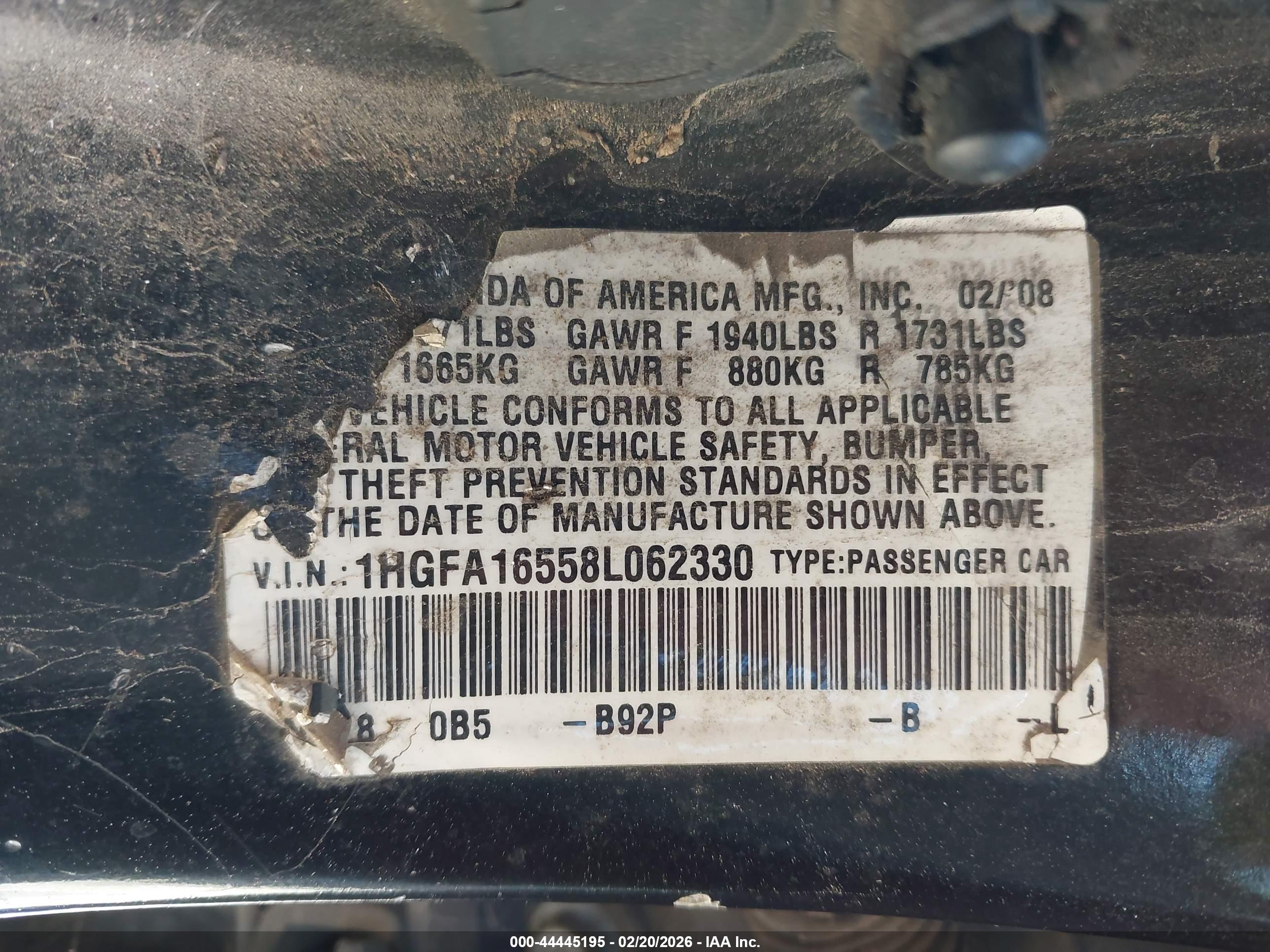 HONDA CIVIC image 9