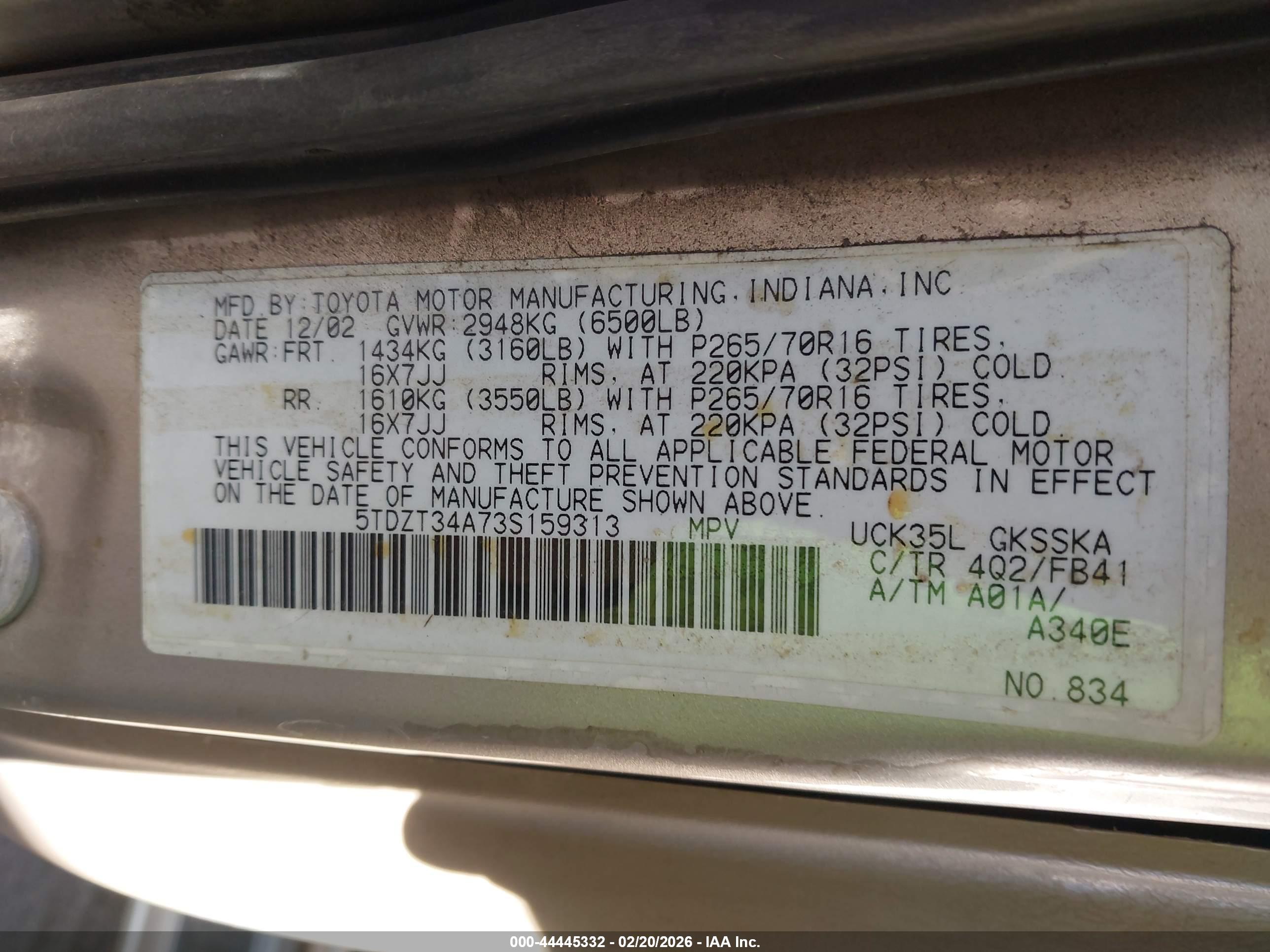 TOYOTA SEQUOIA image 9