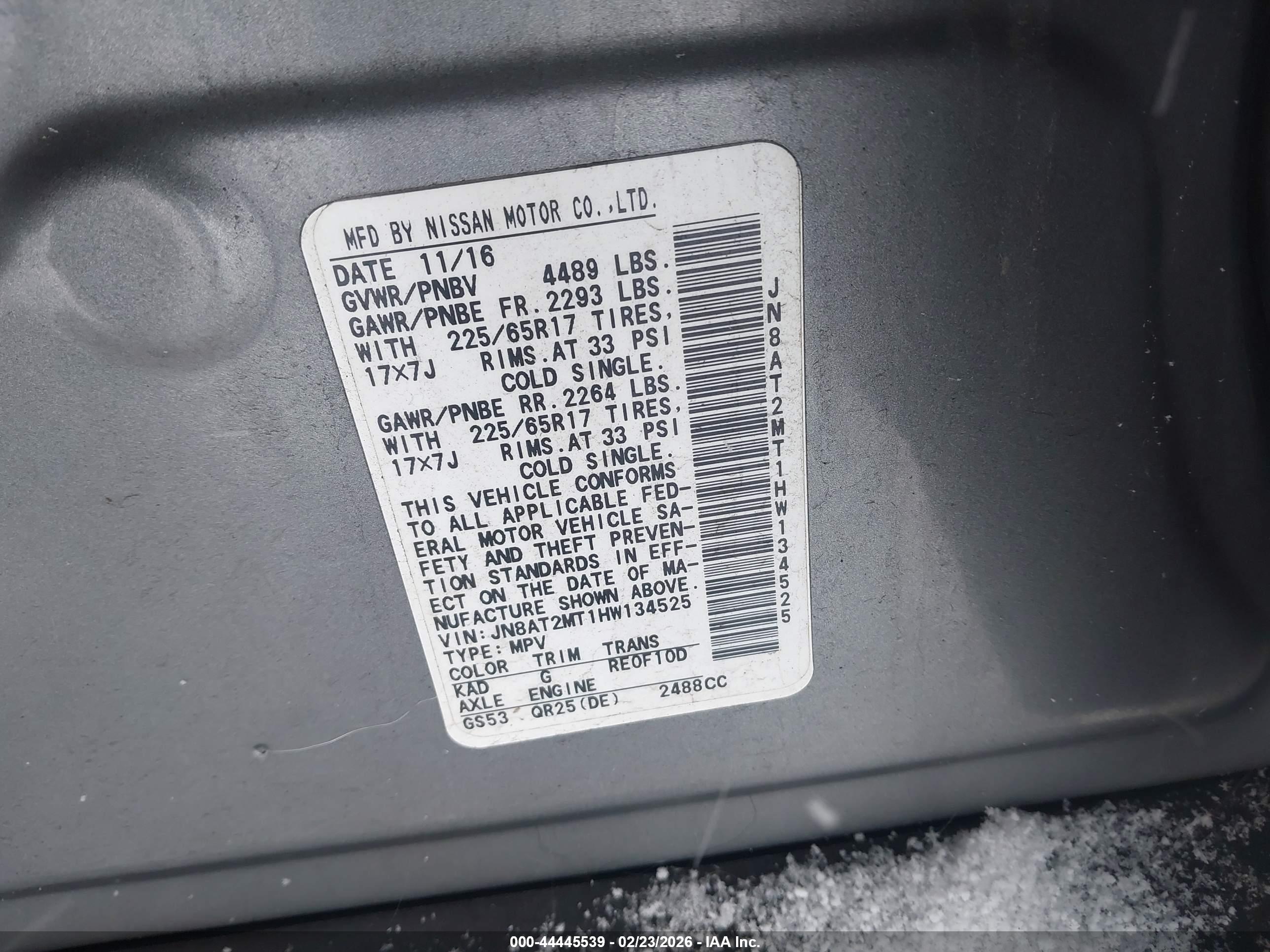 NISSAN ROGUE image 9