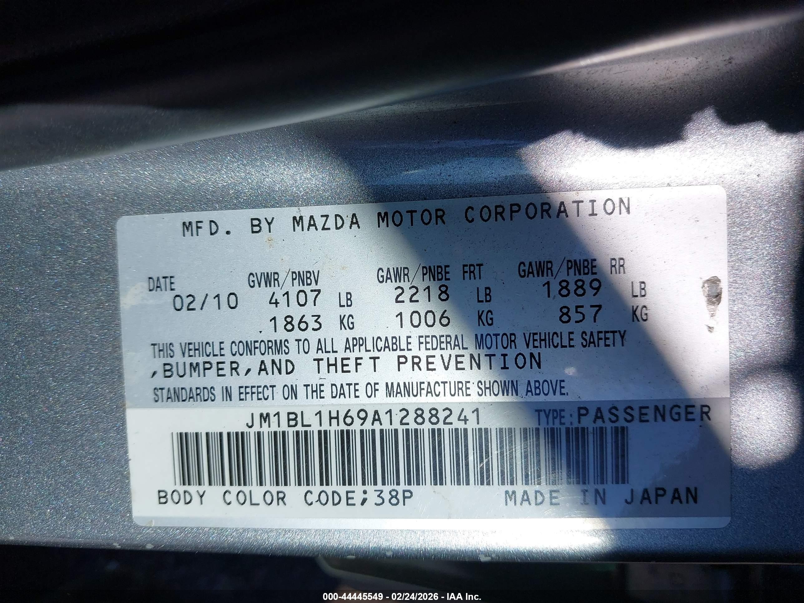 MAZDA MAZDA3 image 9