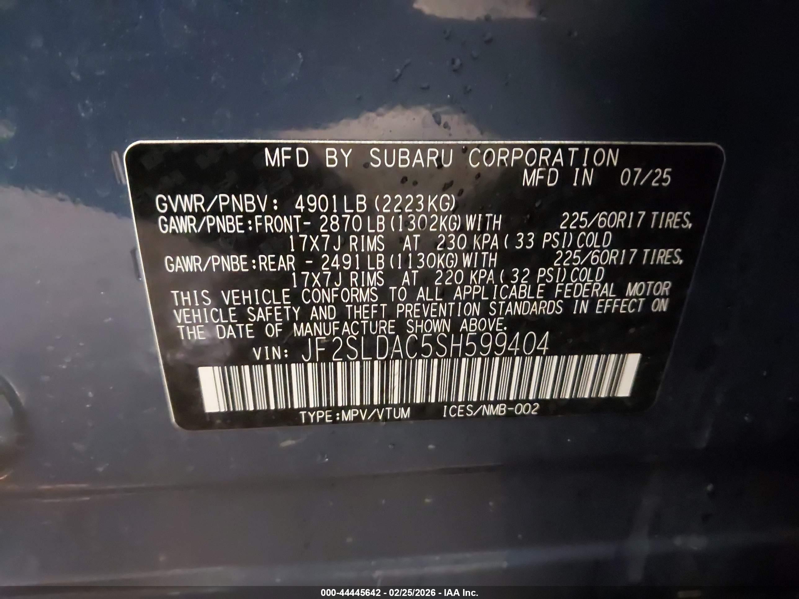 SUBARU FORESTER image 9