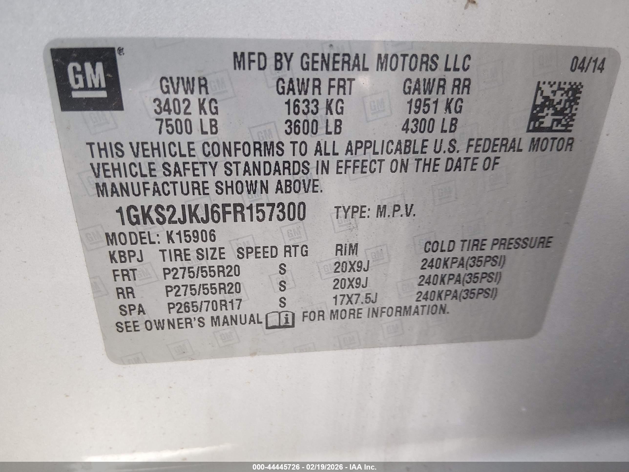 GMC YUKON image 9