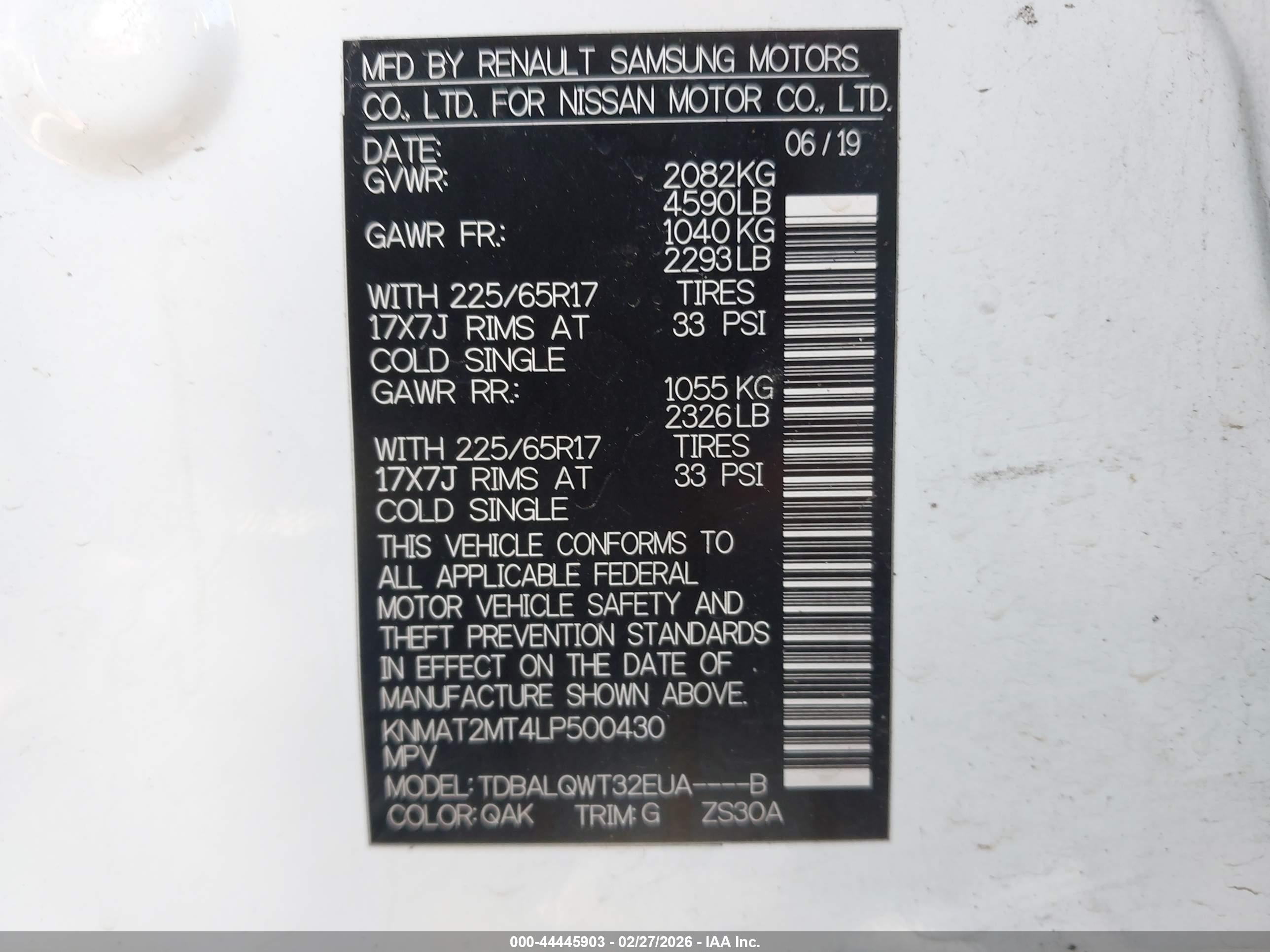 NISSAN ROGUE image 9