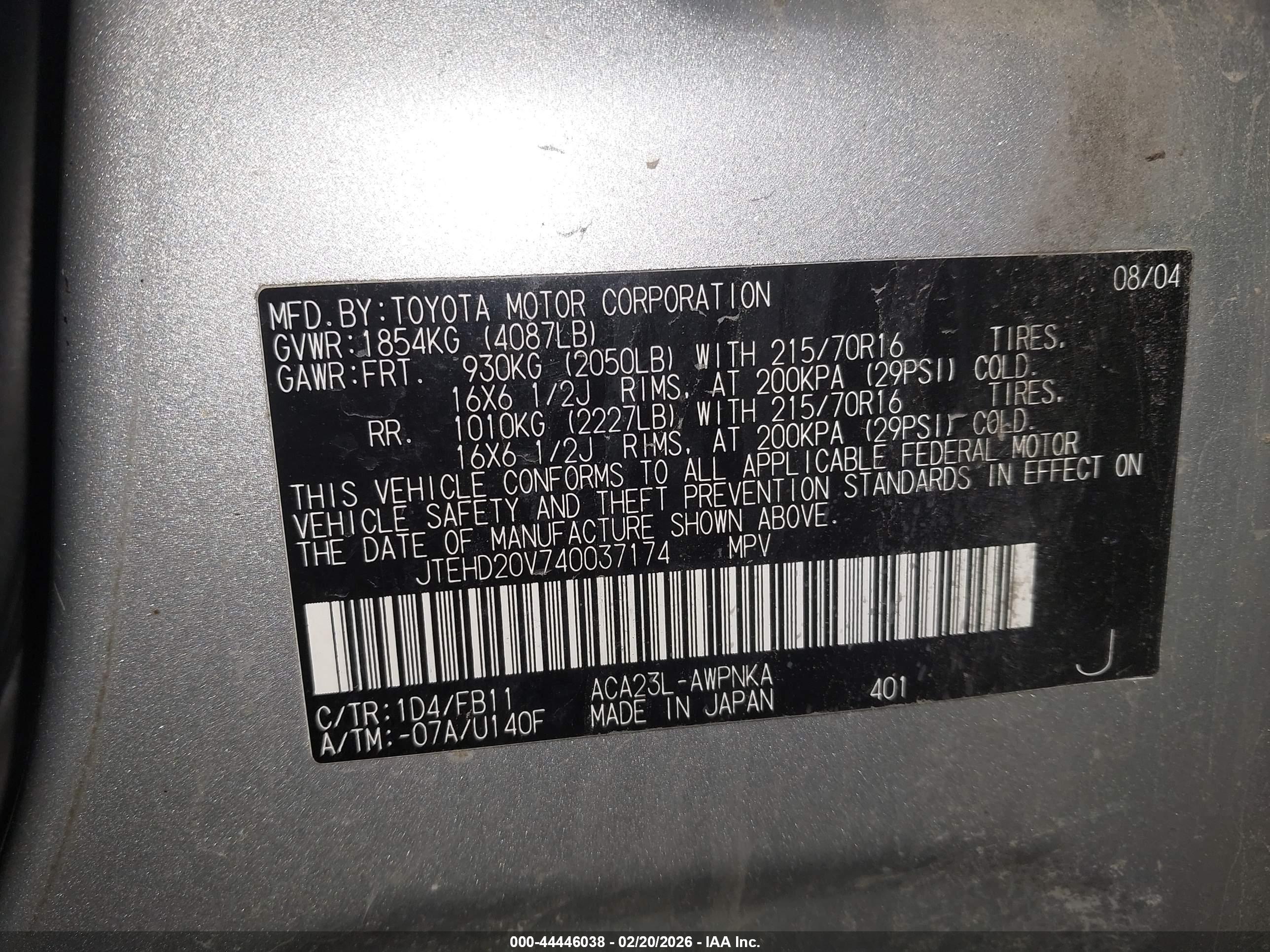 TOYOTA RAV4 image 9