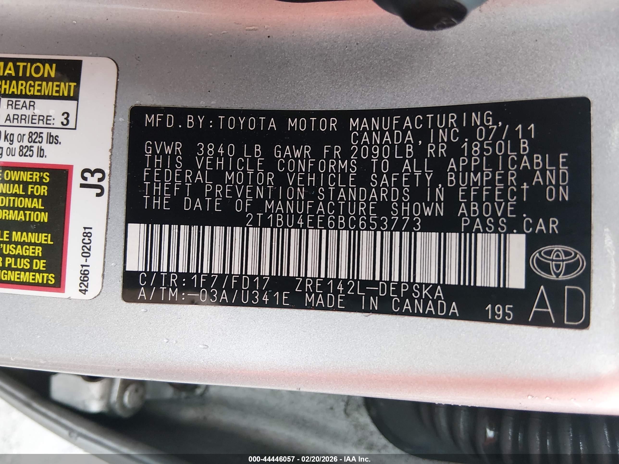 TOYOTA COROLLA image 9