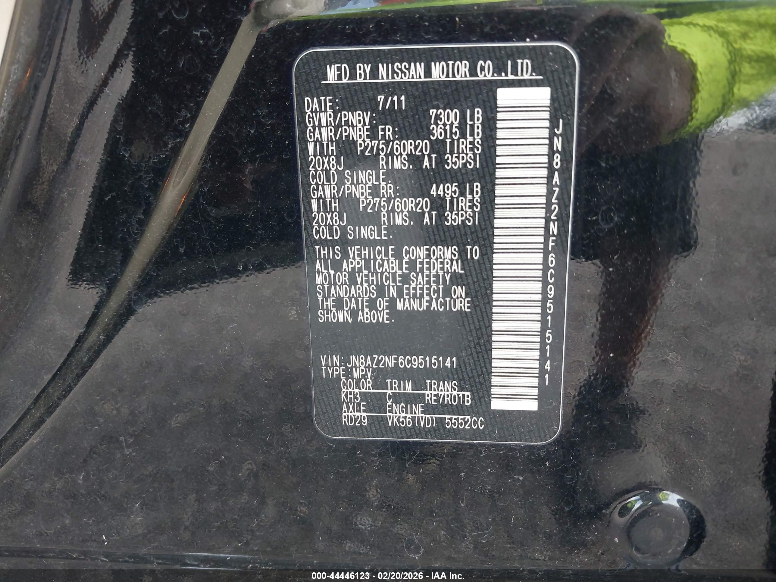 INFINITI QX56 image 9
