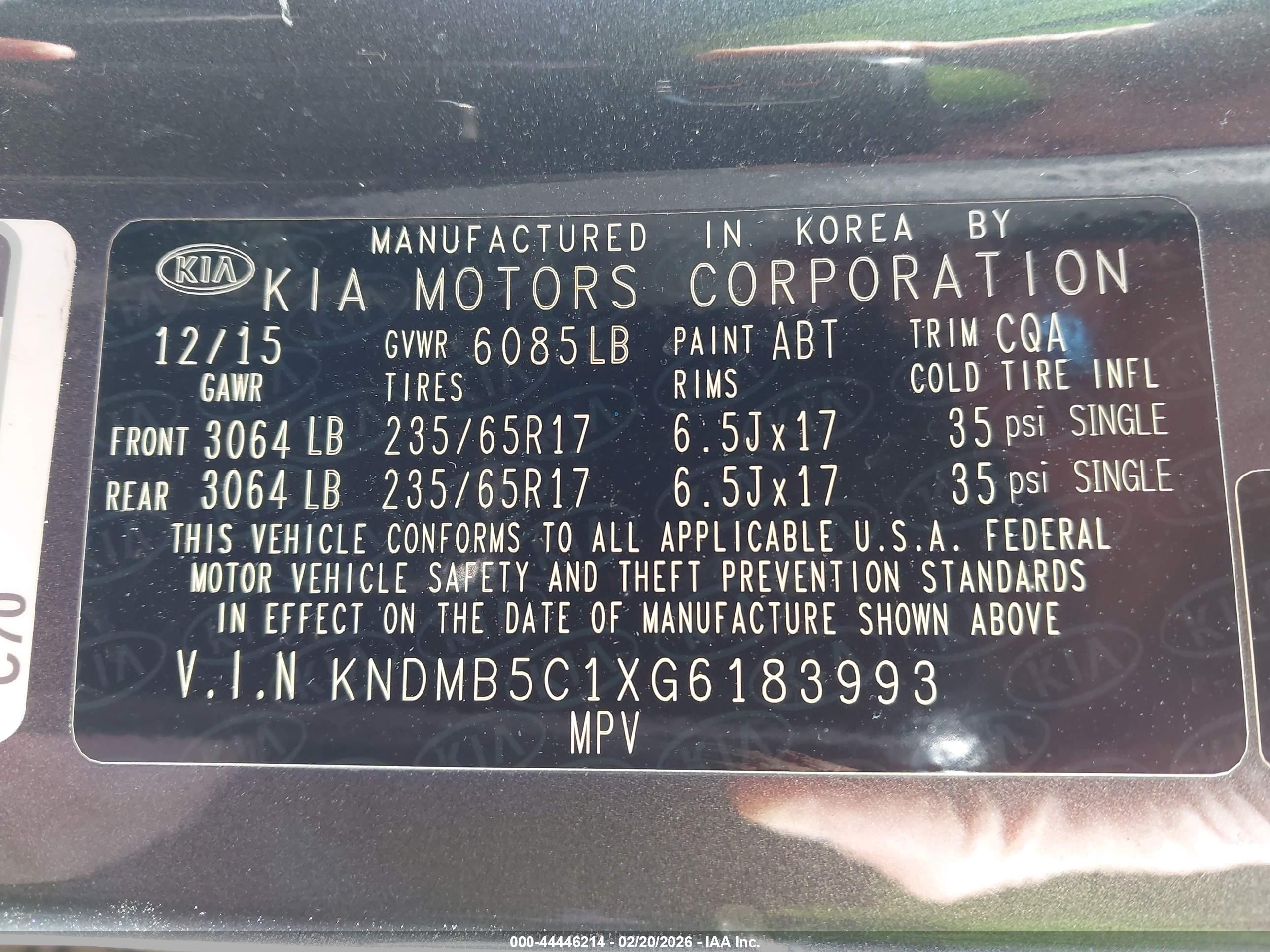 KIA SEDONA image 9
