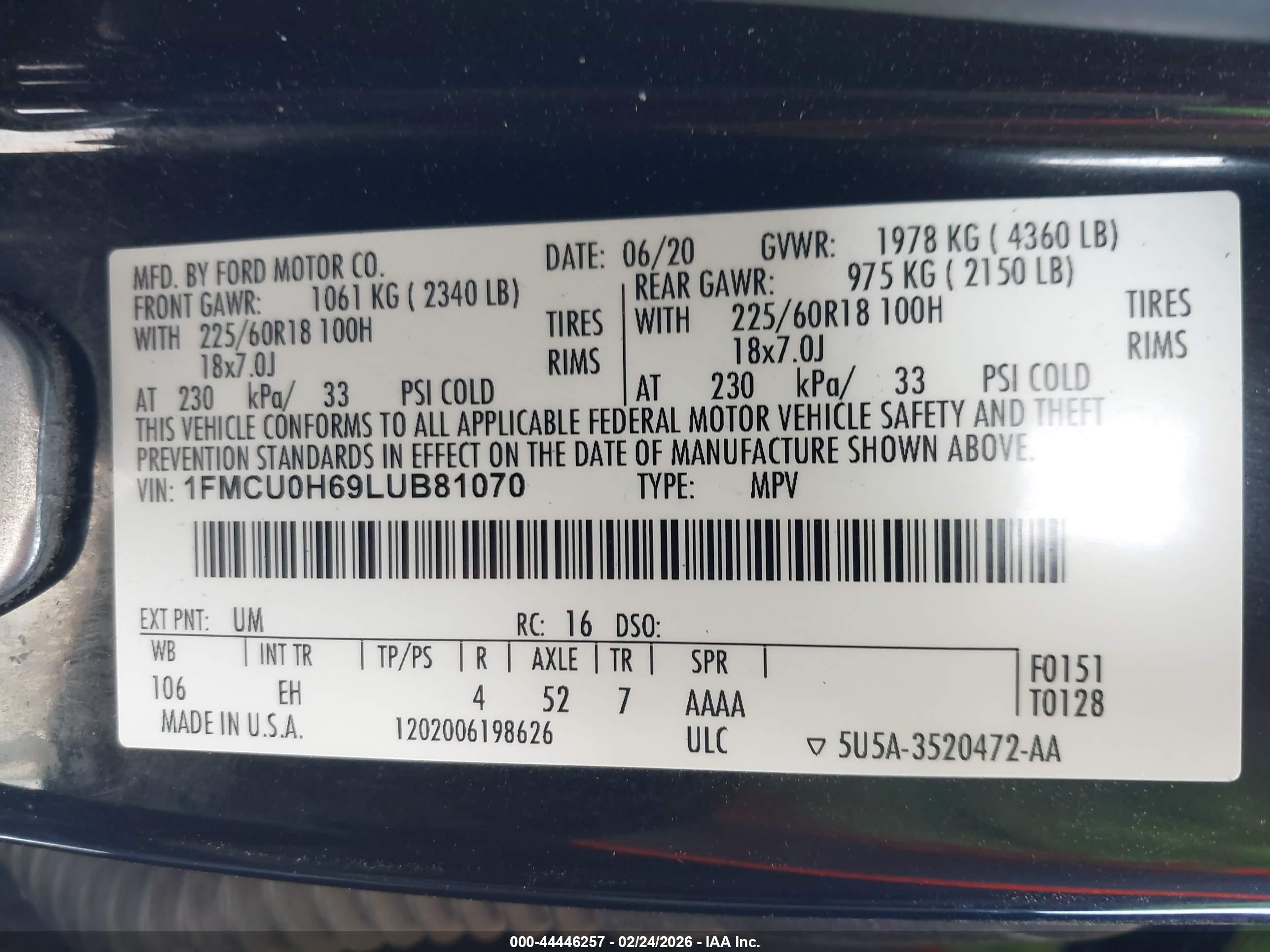 FORD ESCAPE image 9