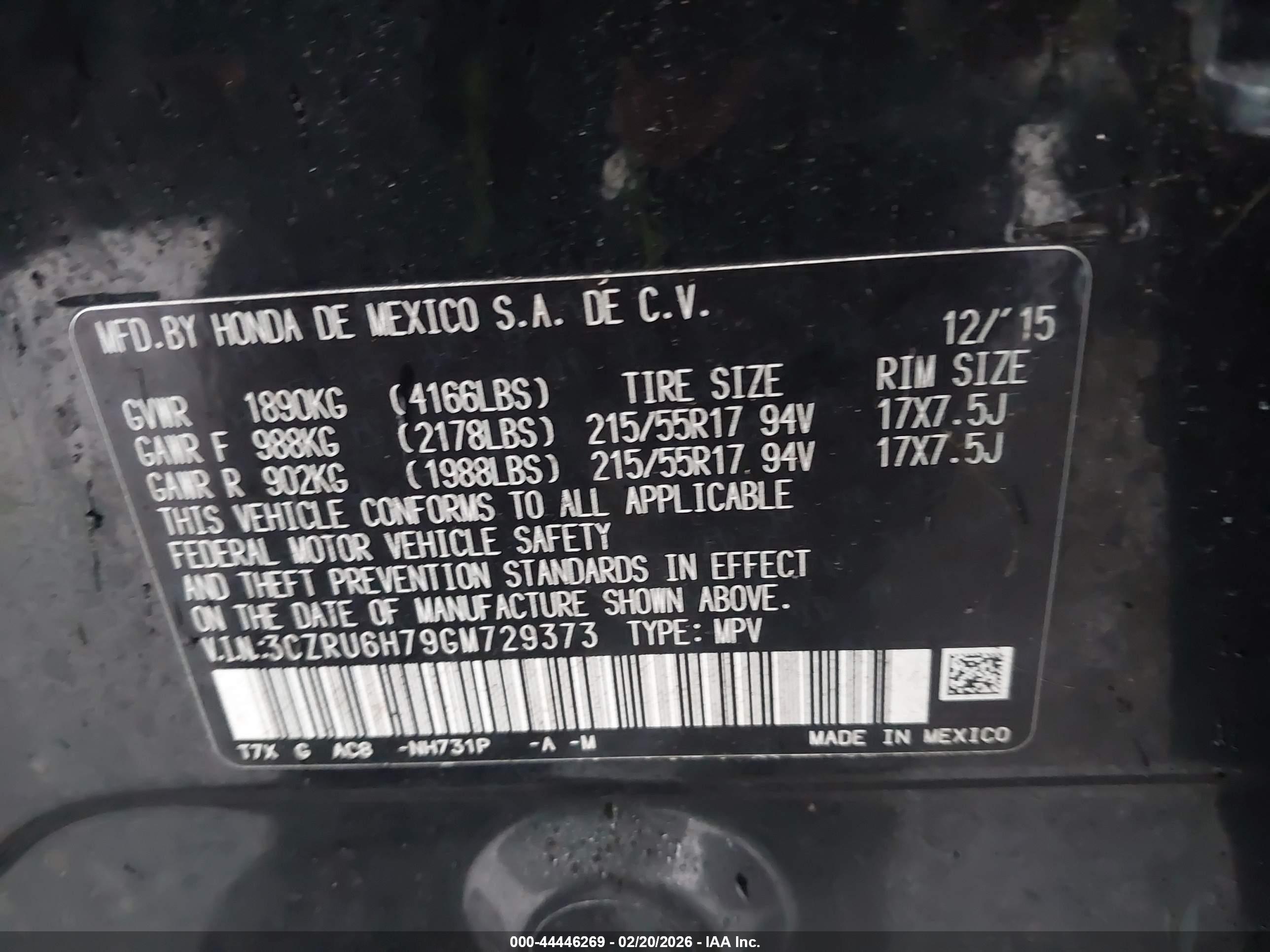 HONDA HR-V image 9