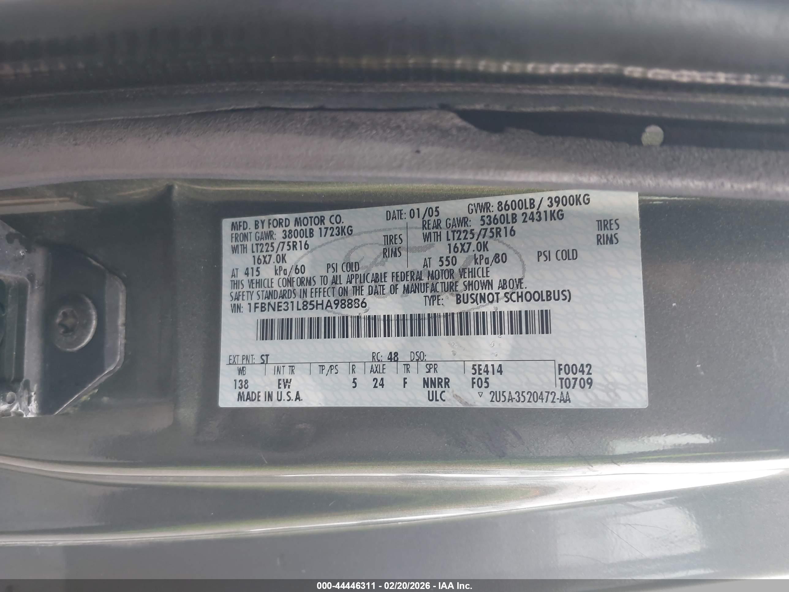 FORD E-350 image 9
